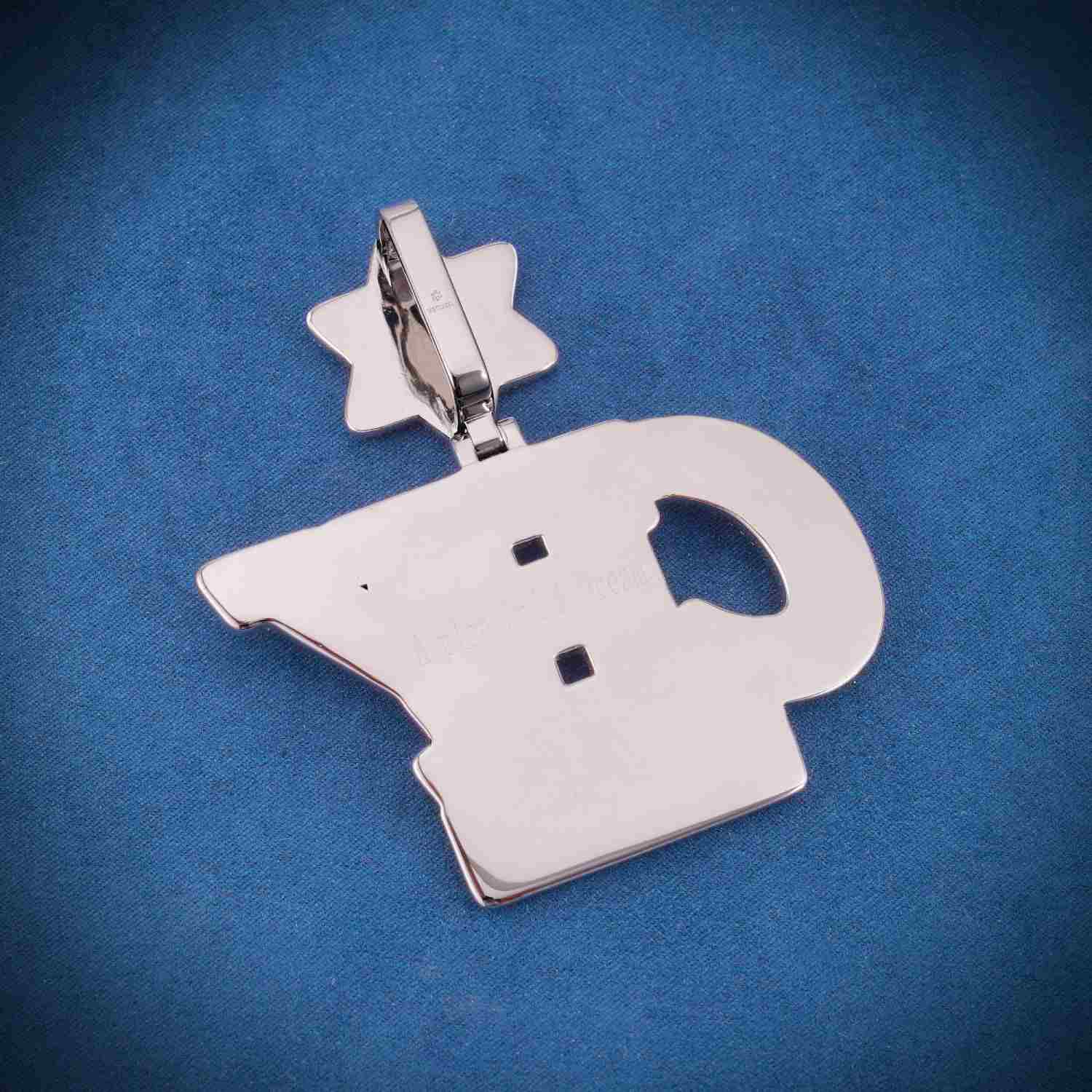 CEY Custom Moissanite Pendant 14k Gold、mySite、hinf8tx79