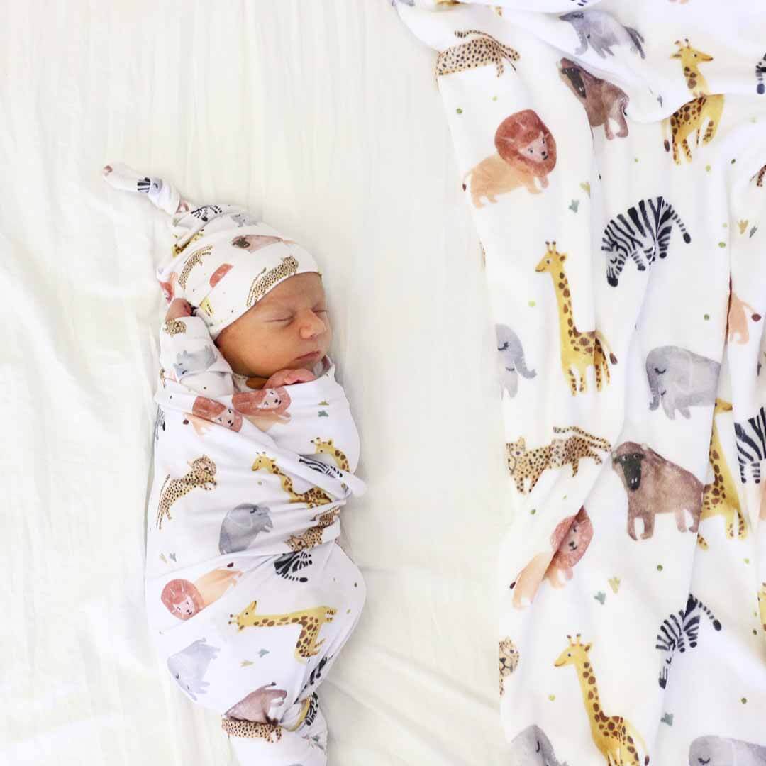  Safari Party Oversized Swaddle Blanket、mySite、layawaytickets