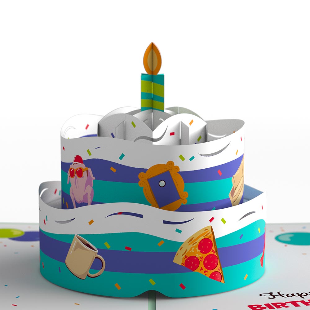 Friends Could You Be Any Older? Pop-Up Card、mySite、solidvoid