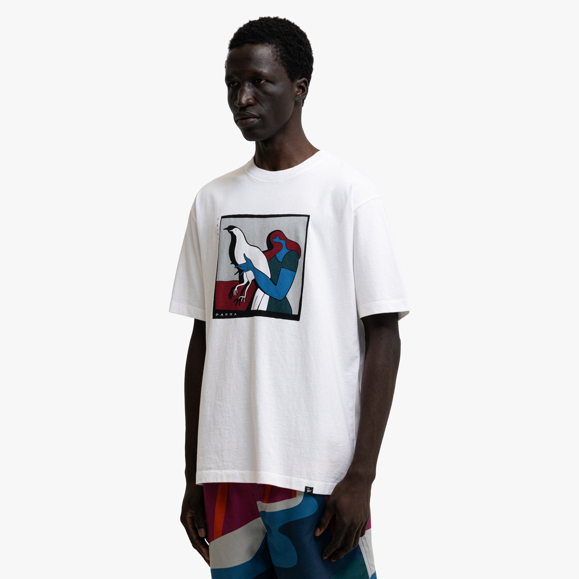  by Parra Look At It T-Shirt White、mySite、merchandisen