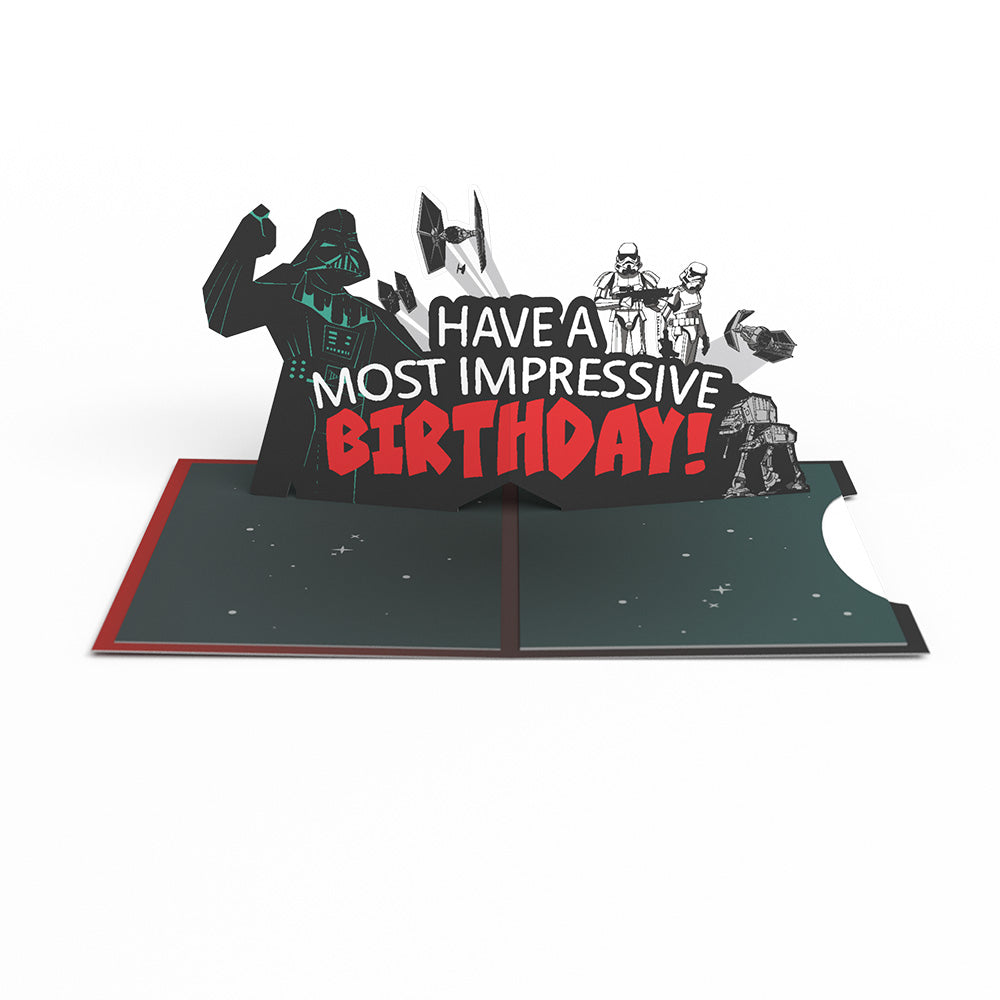 Star Wars™ Most Impressive Birthday 4-in-1 Nesting Card、mySite、solidvoid