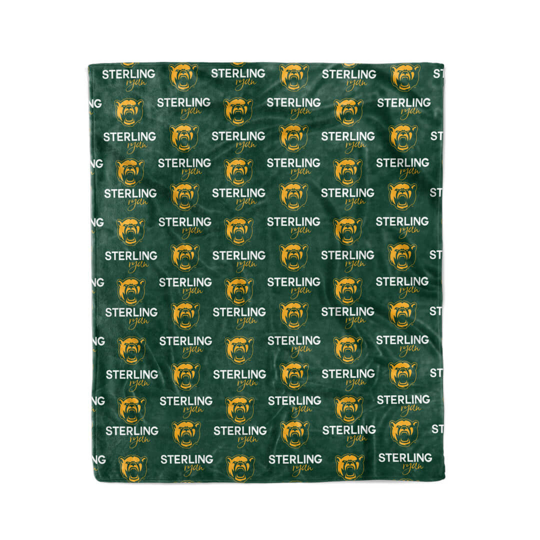  Baylor University | BU Personalized Kids Blanket、mySite、layawaytickets