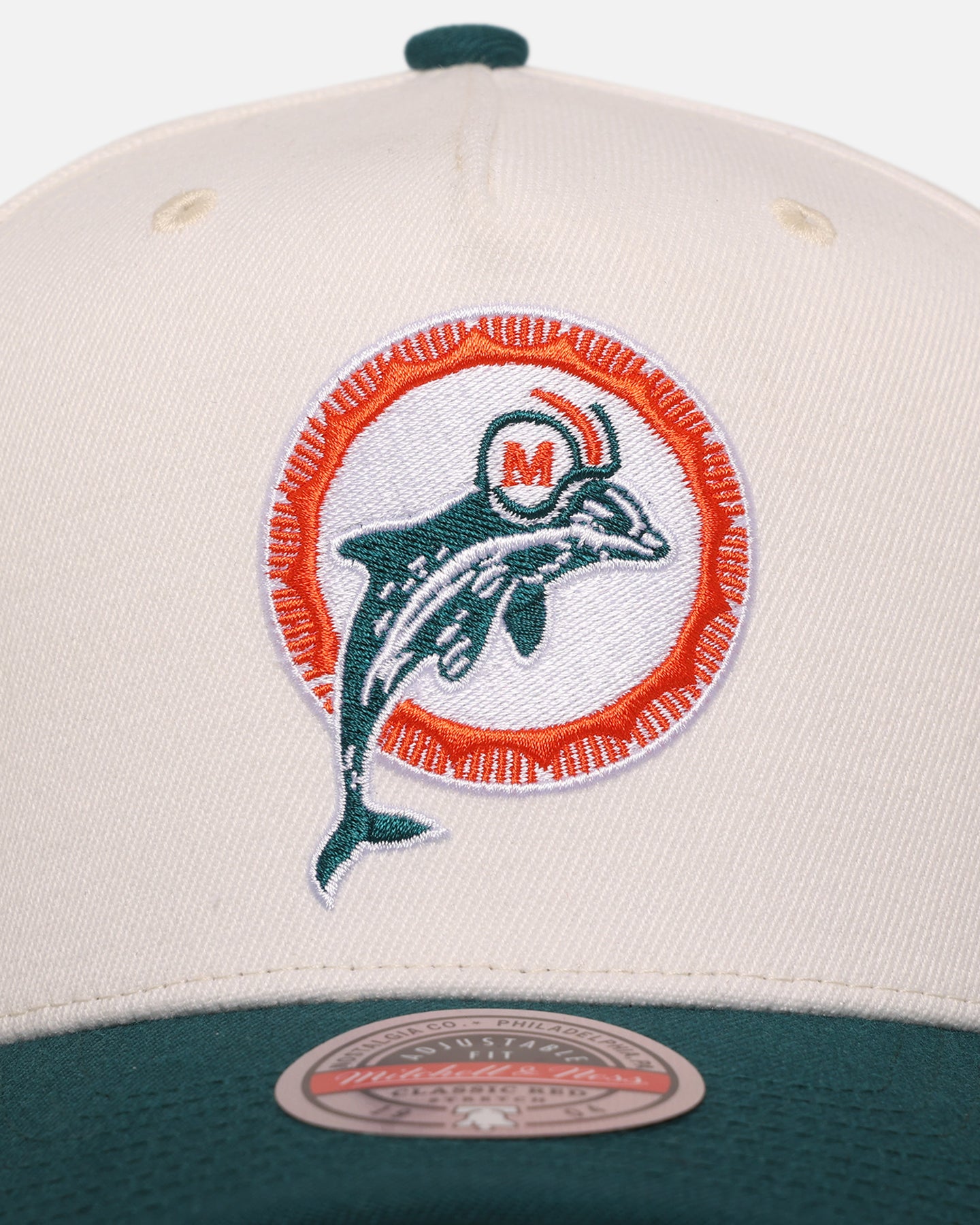 Mitchell & Ness Miami Dolphins 'Go Team Go' MVP Snapback Off White/Teal、mySite、zt4zffjzw