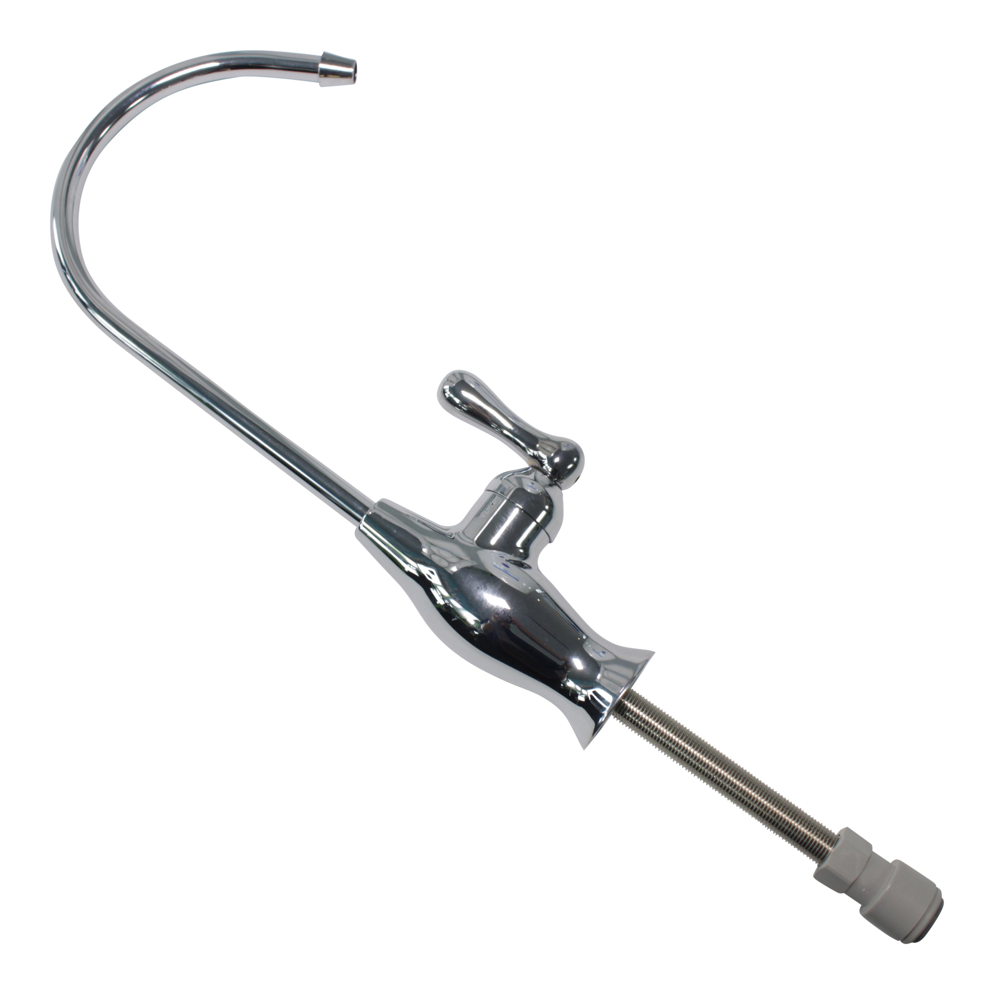 HUM Water Saver 75 gpd Reverse Osmosis System Chrome Faucet、mySite、noshort