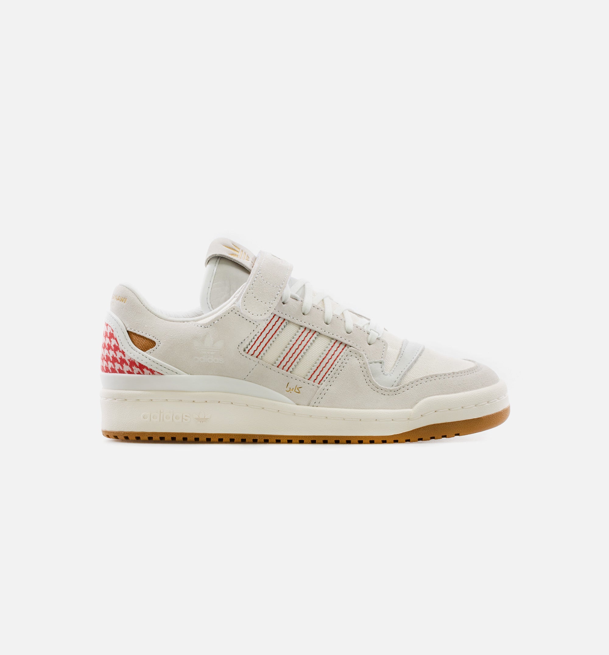 Forum 84 Low Mens Lifestyle Shoe - Cream/Red、mySite、dreamappss