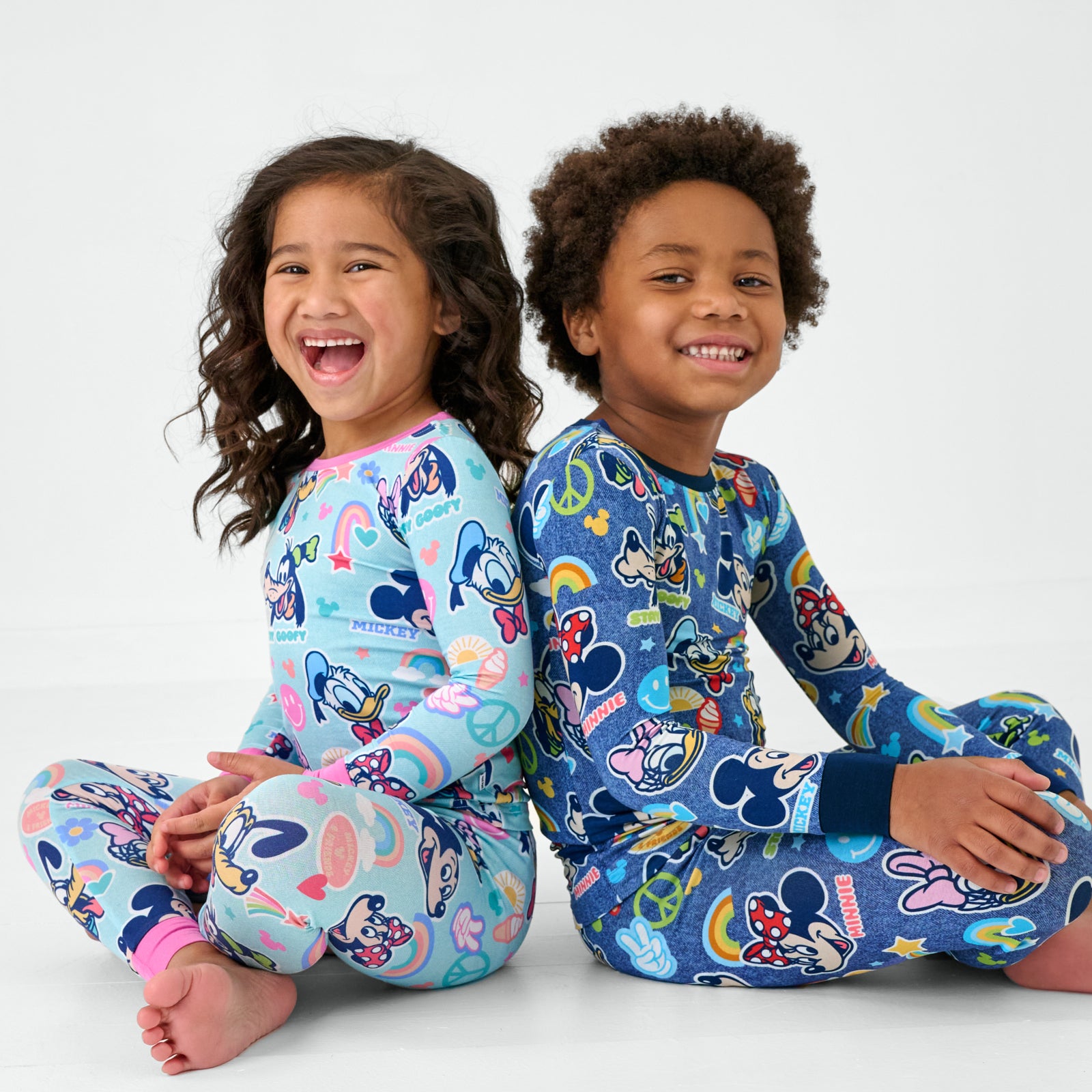  Navy Disney Mickey's Clubhouse Long Sleeve & Pants Pajama Set、mySite、layawaytickets