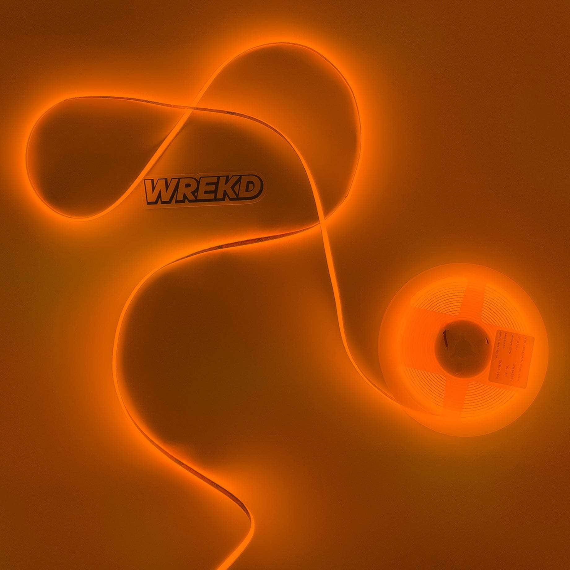  WREKD 5V COB LED 2.7mm Wide Flexible Strip w/ 480LEDs/M - 39 Strip - Choose Color、mySite、merchandisen