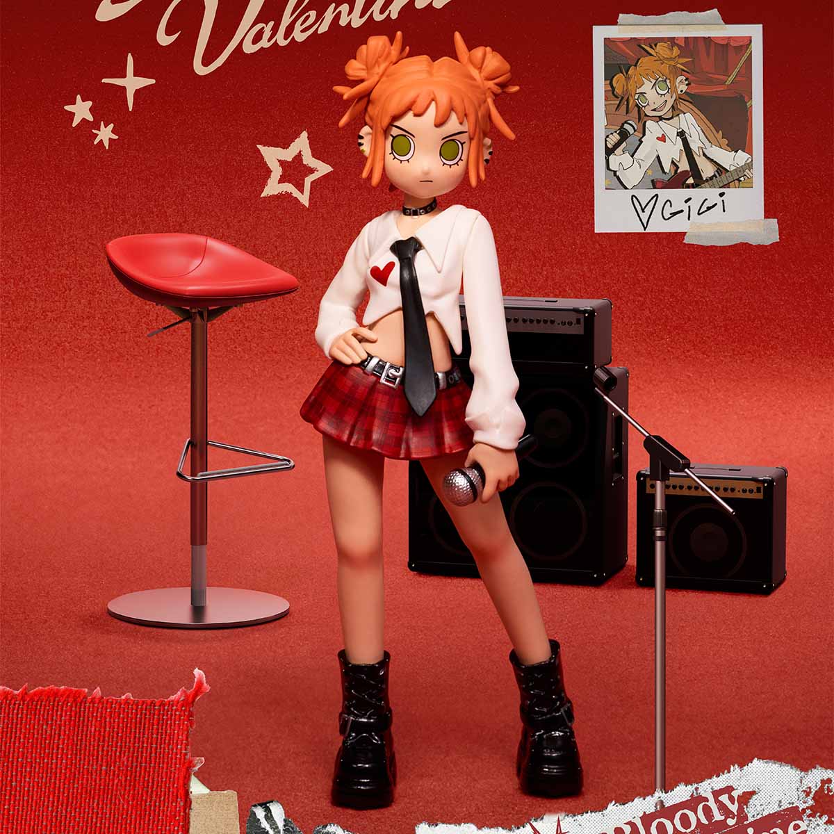  Pop Mart Peach Riot Bloody Valentine Figures、mySite、greenlandpopulation