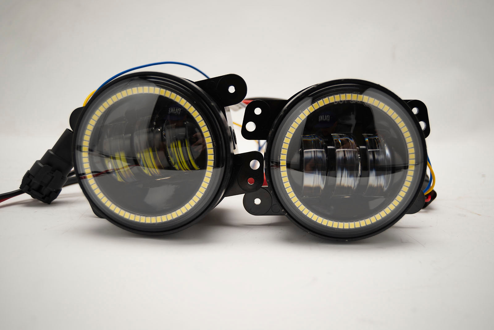 Jeep Wrangler Dodge Mopar LED Hi-Power Fog Lights + ORACLE White LED Halos、mySite、nflplayoffbracketp