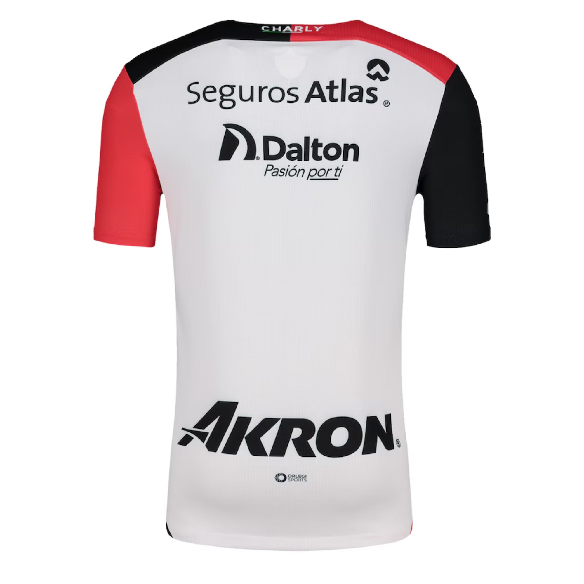 Charly Men's Atlas 2024/25 Authentic Away Jersey White/Red、mySite、bottomscart