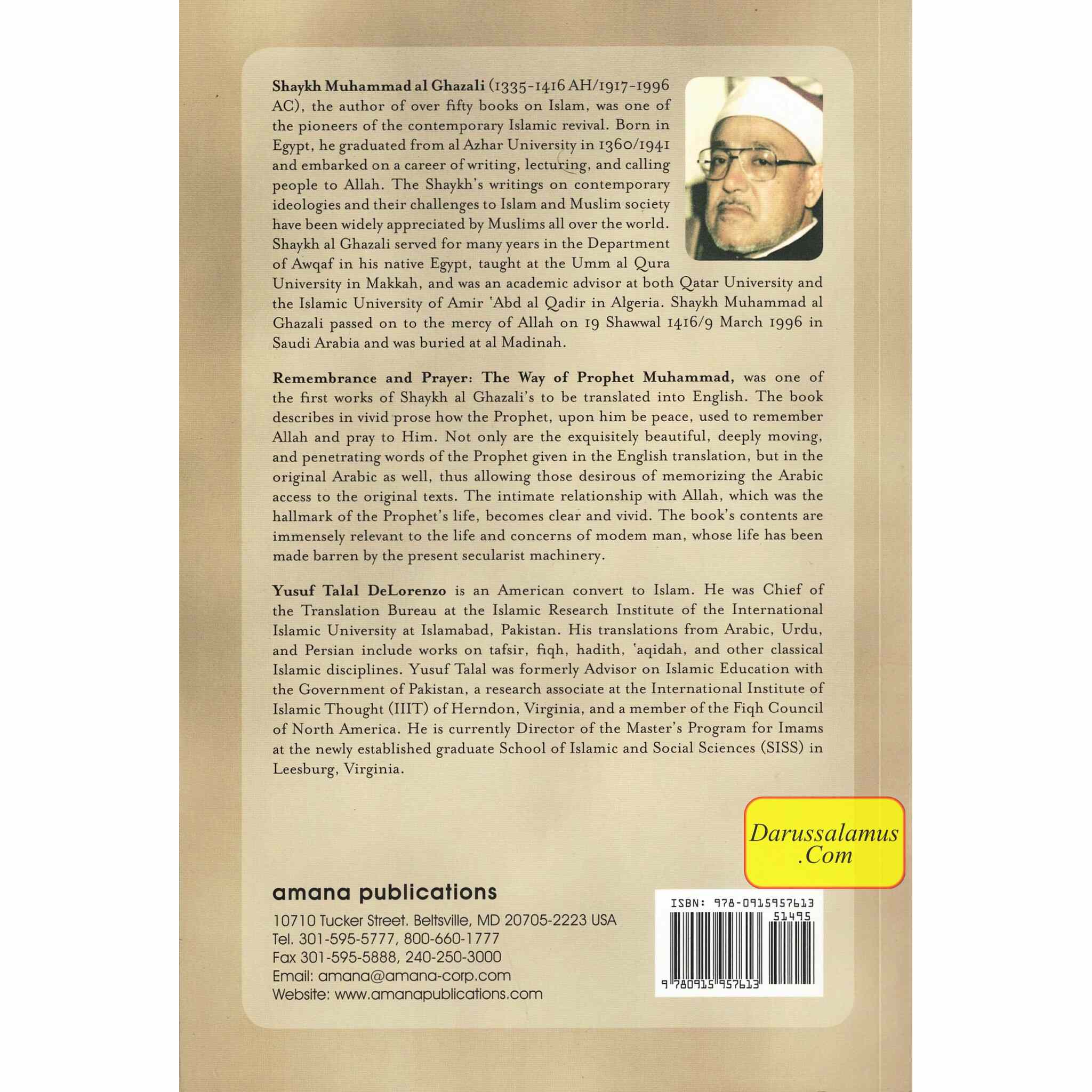 Remembrance and Prayer: The Ways of Prophet Muhammad by Shaykh Muhammad Al Ghazali、mySite、topwebapps