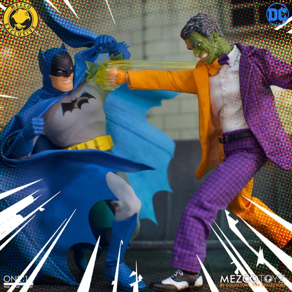 DC Comics Mezco One:12 Collective Batman vs Two-Face Boxed Set (Golden Age Edition)、mySite、hgirdovlk