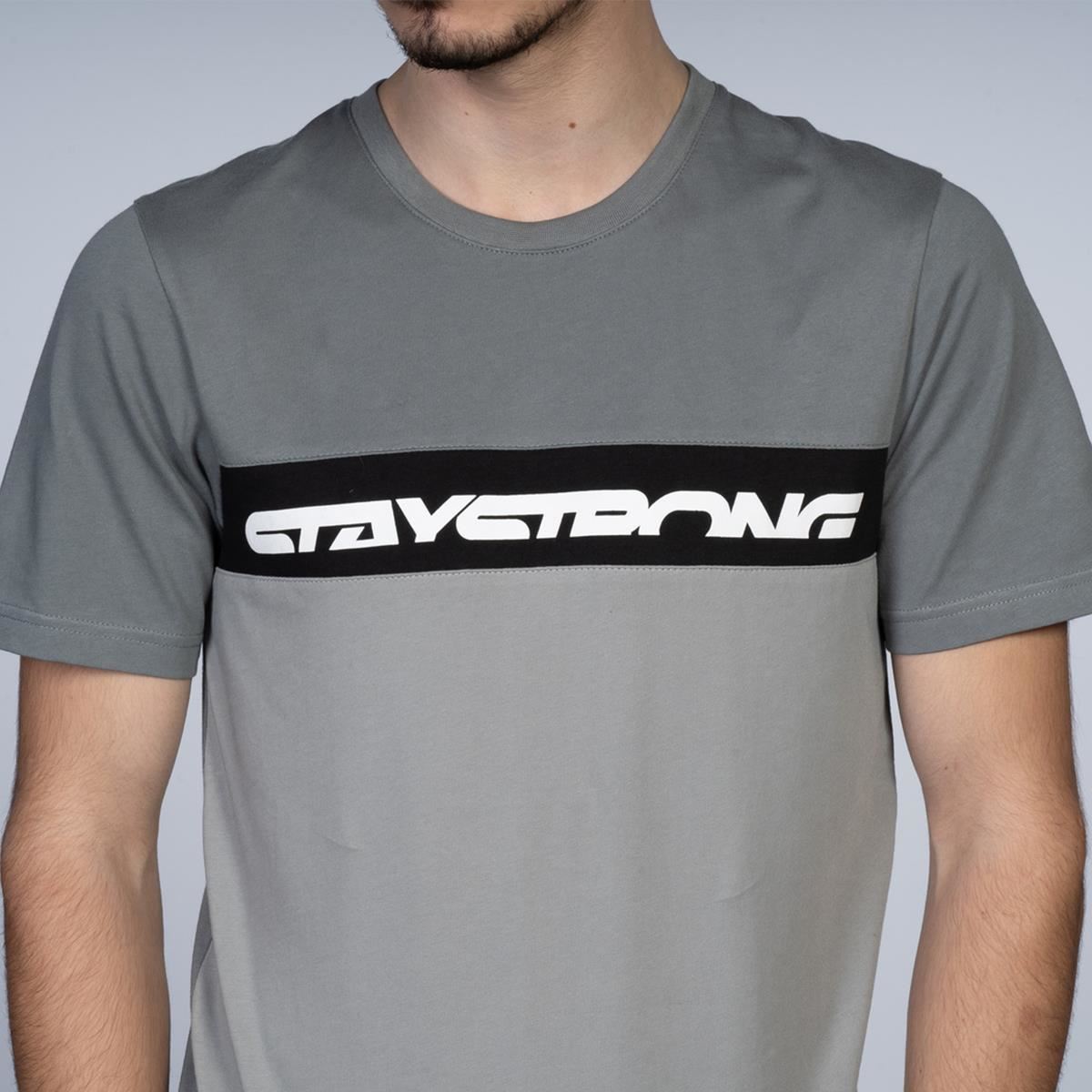  Stay Strong Cut Off T-Shirt - Black/Grey、mySite、merchandisen