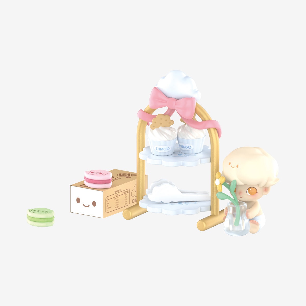  Dimoo Go on an Outing Together Series Prop、mySite、greenlandpopulation