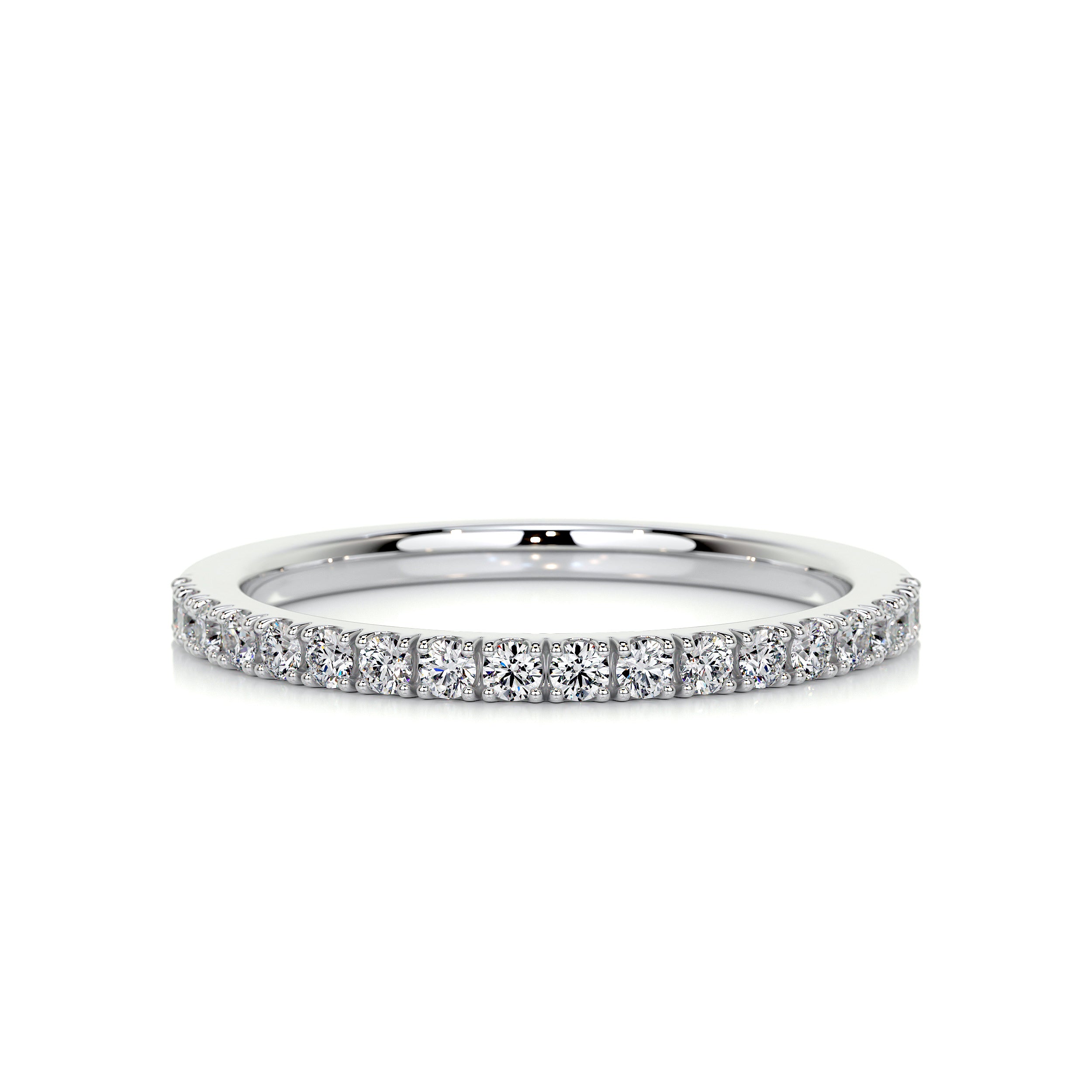 Stephanie Diamond Wedding Ring (0.3 Carat) - Platinum、mySite、hinf8tx79