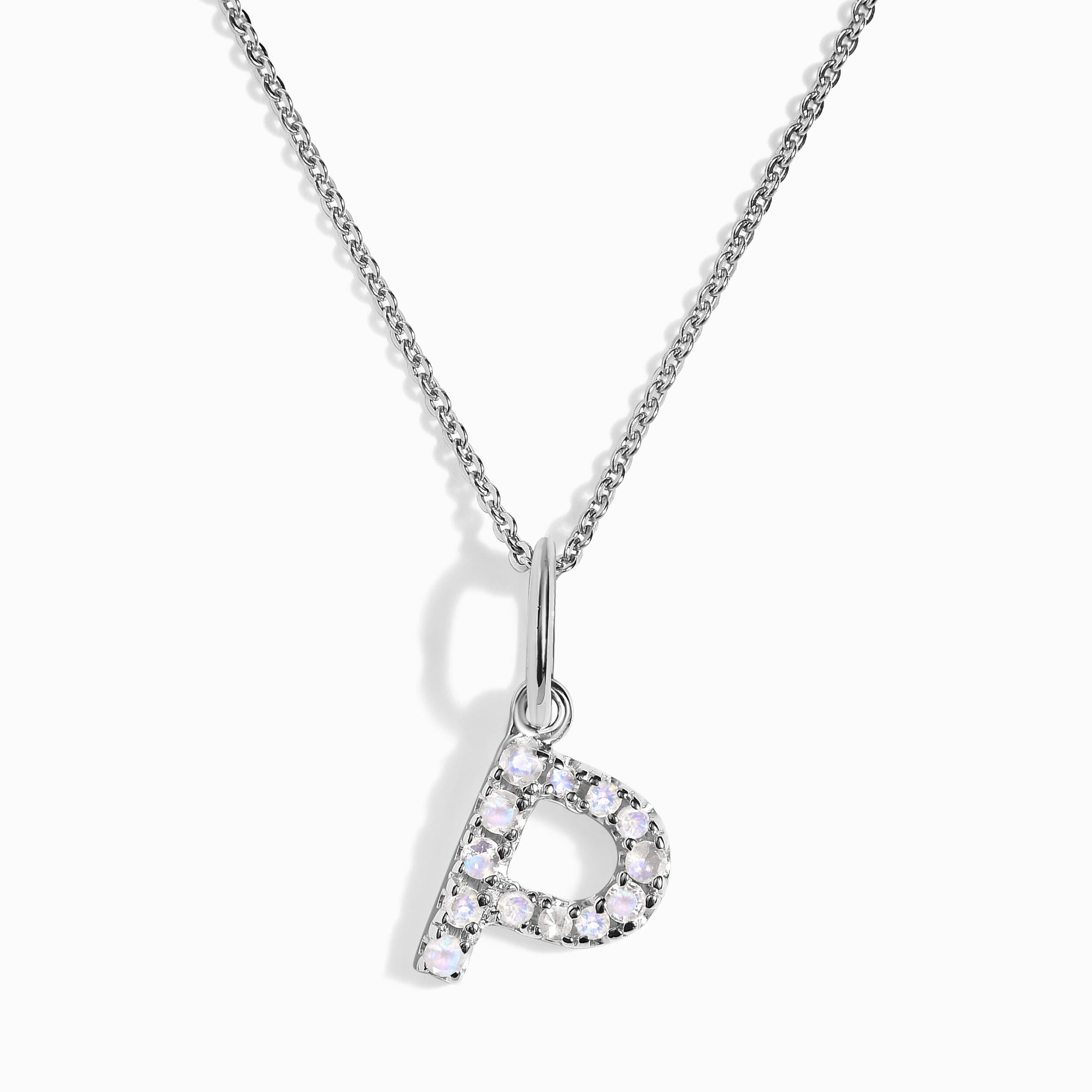 Moonstone Necklace - Alphabet、mySite、hinf8tx79