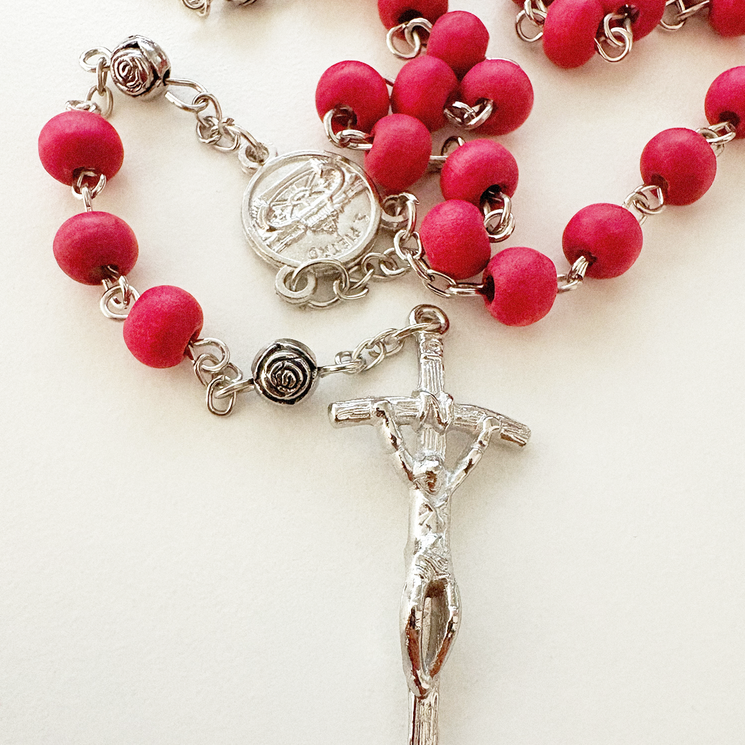 Rosario profumato alla rosa con scatola ufficiale Giubileo 2025、mySite、topwebapps