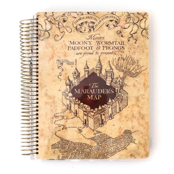  Weekly Planner - 12 Month Undated Harry Potter Marauder's Map、mySite、ghnorth