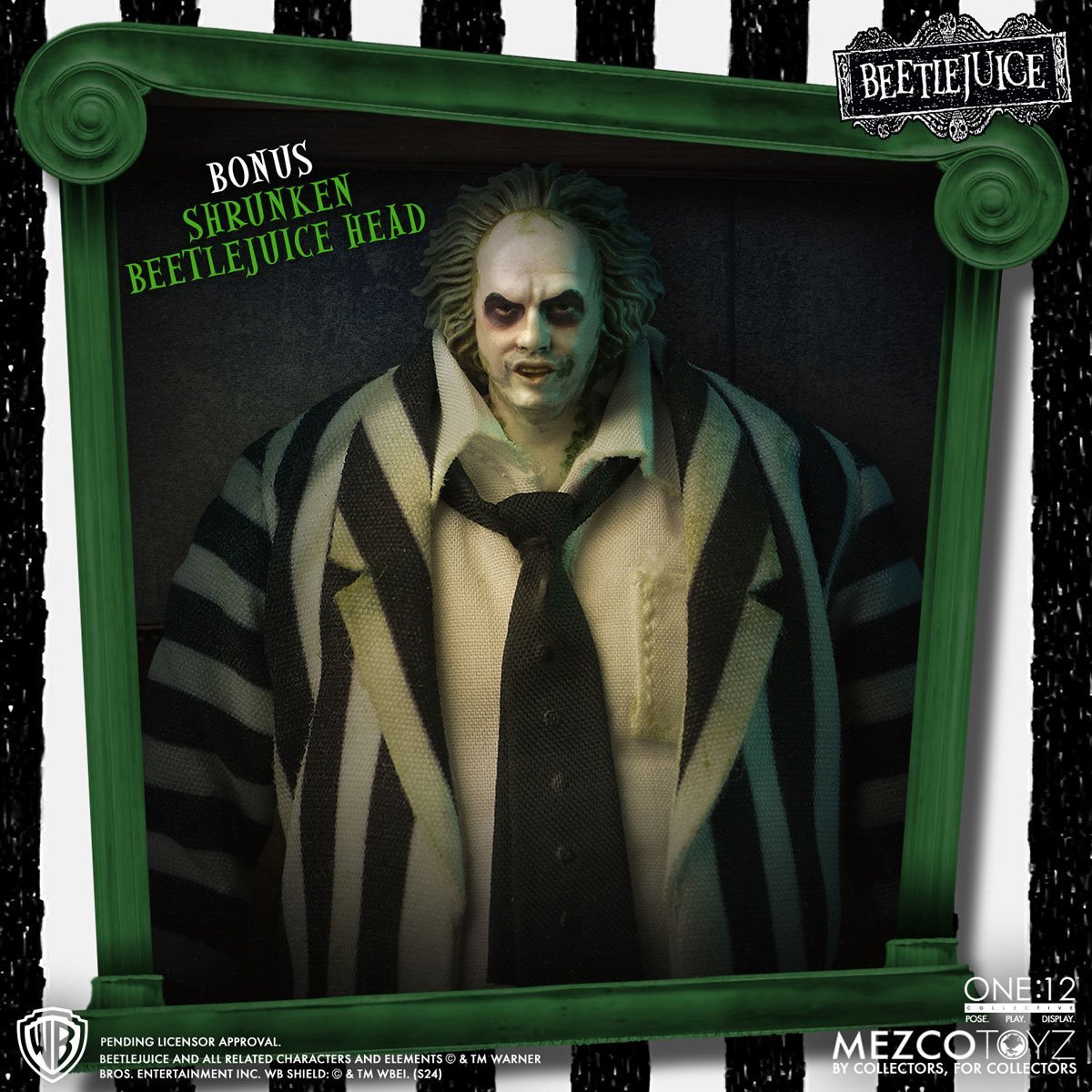 Beetlejuice (1988) Mezco One:12 Collective Deluxe Edition Beetlejuice、mySite、hgirdovlk