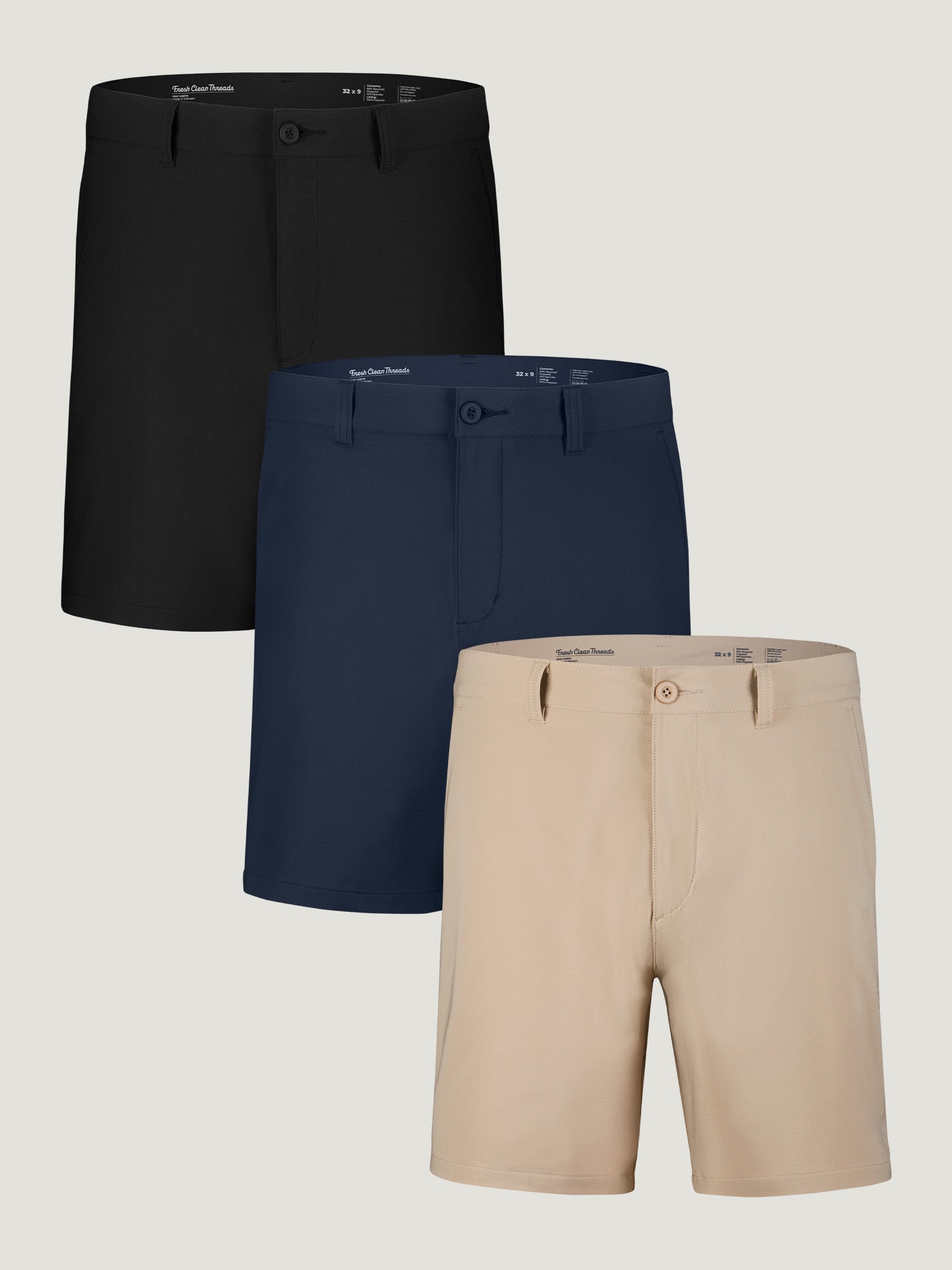  Everyday Shorts 2.0 Best Sellers 3-Pack、mySite、ghnorth