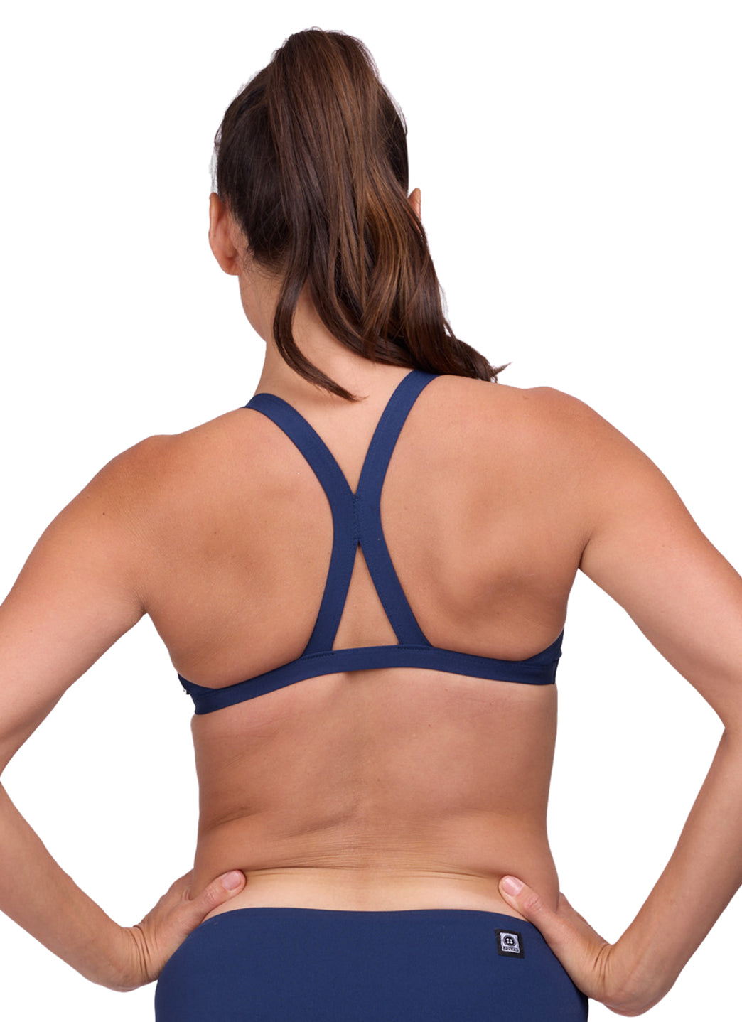 JOLYN Women's Kathleen Solid Bikini Top、mySite、noshort