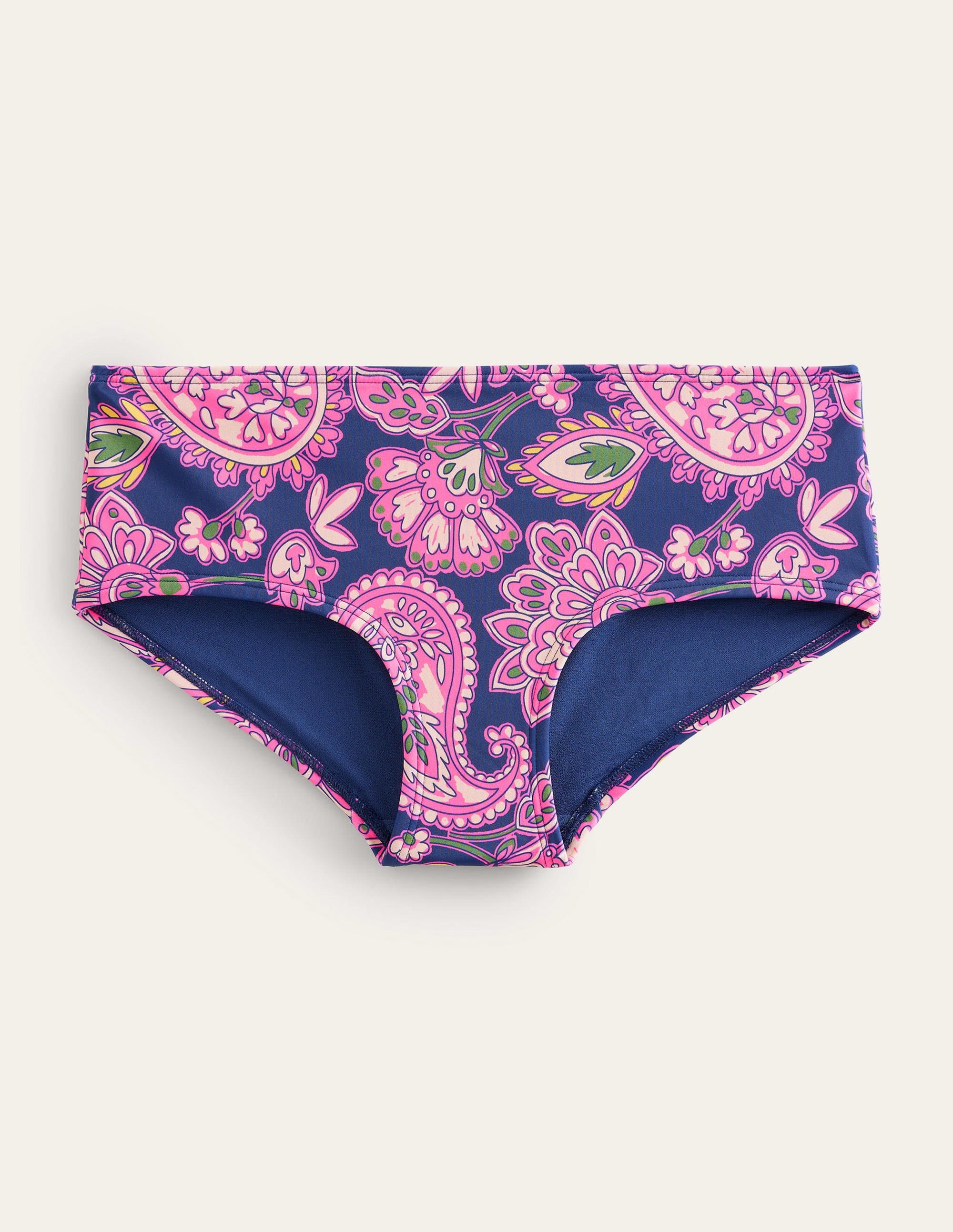  Classic Bikini Shorts-Navy, Paisley Terrace、mySite、ashleygrahame