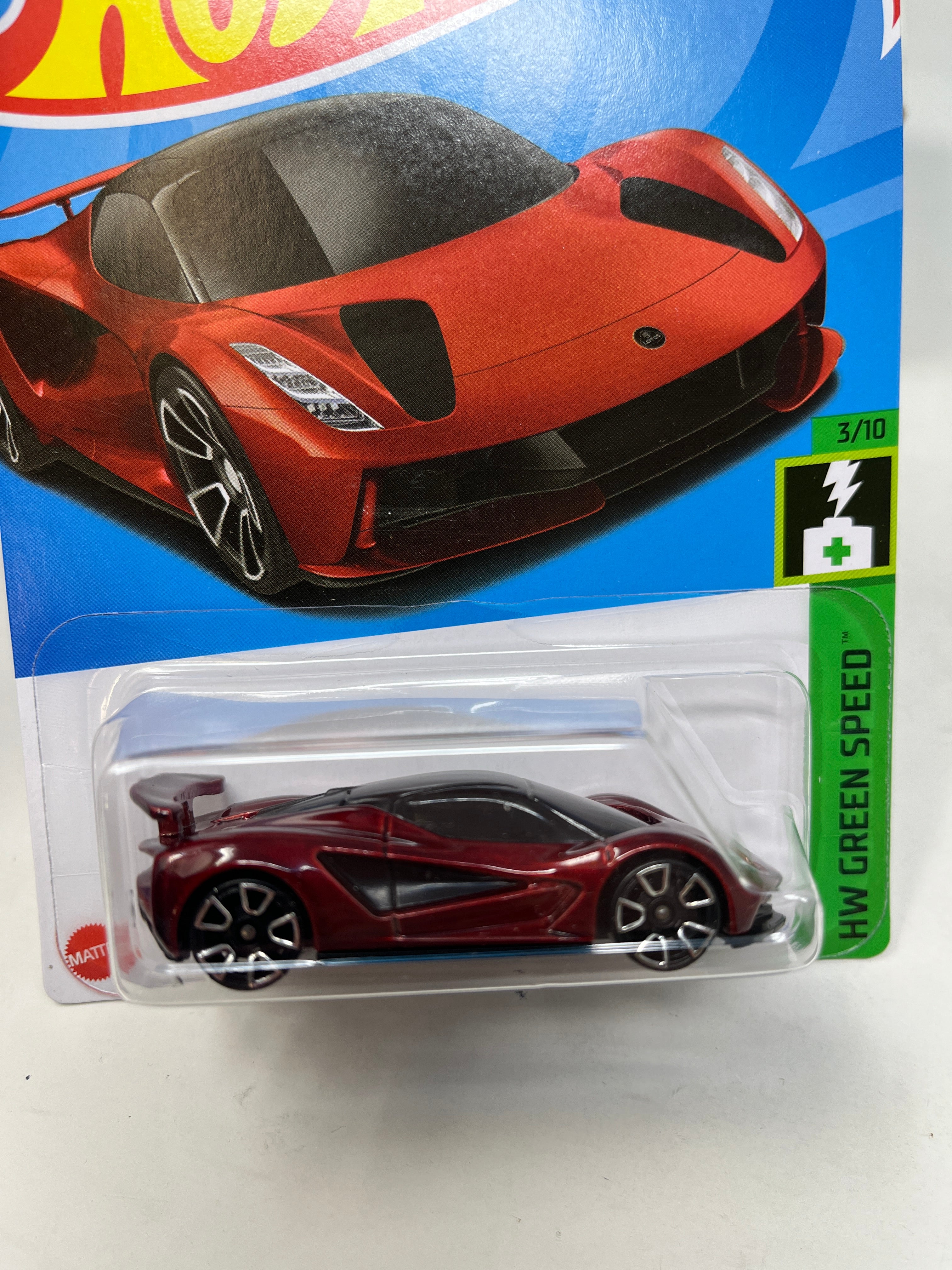 Lotus Evija #84 * Burgundy * 2023 Hot Wheels Basic、mySite、hgirdovlk
