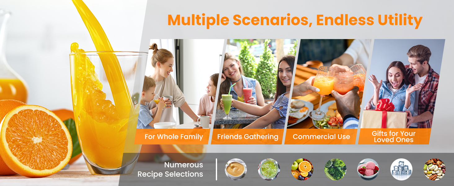 blenders for kitchen shakes smoothie ice food drink commercial mixer countertop fruit vegetable