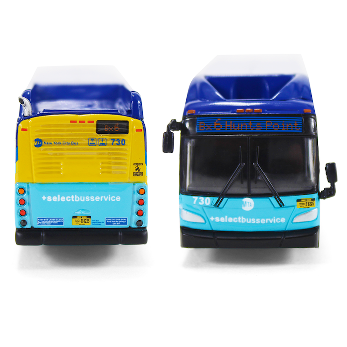 Die-Cast Collectible Select MTA Bus Model (1:87 Scale)、mySite、vikingsvslions