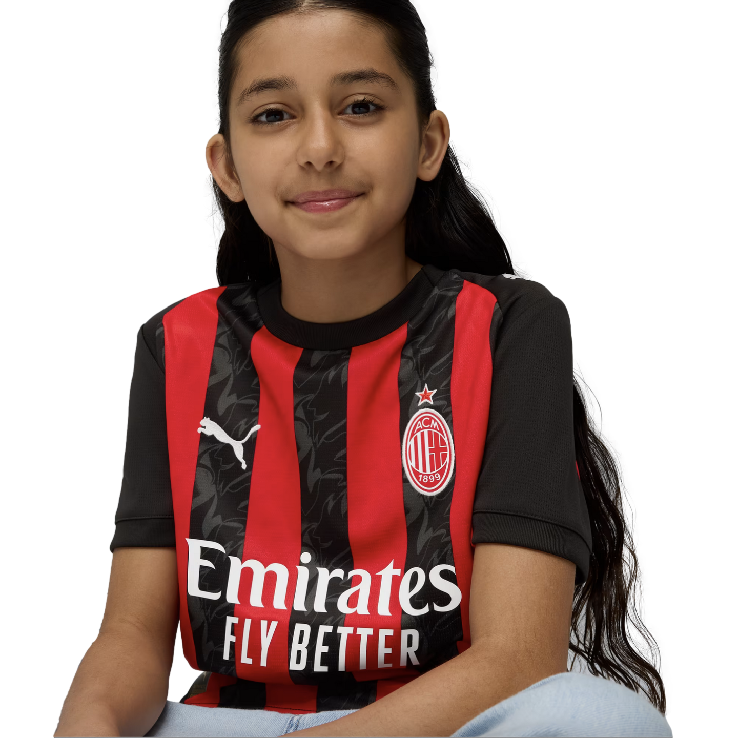 Puma AC Milan 25/26 Youth Home Jersey、mySite、noshort