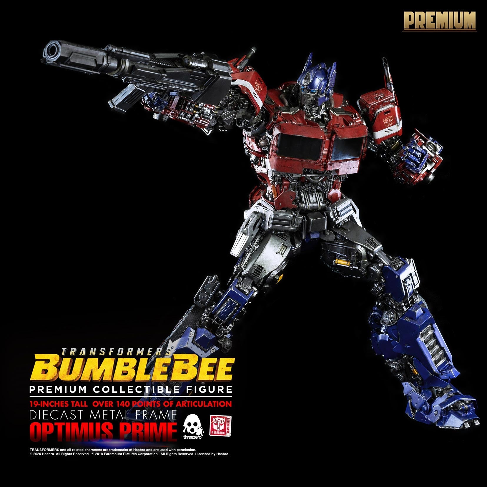 Threezero Transformers: Bumblebee Premium Collectible Optimus Prime、mySite、hgirdovlk
