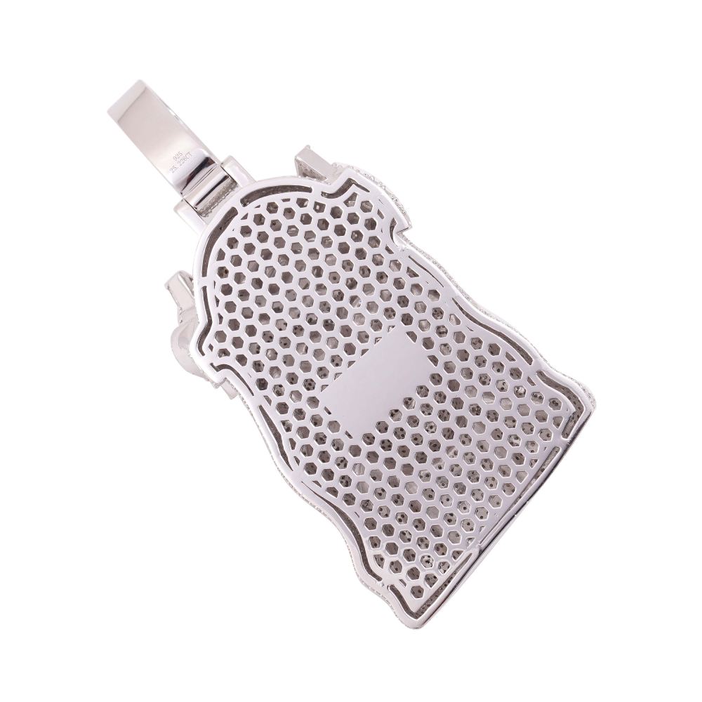 Moissanite Baguette Studded Jesus Pendant 14K Gold、mySite、hinf8tx79