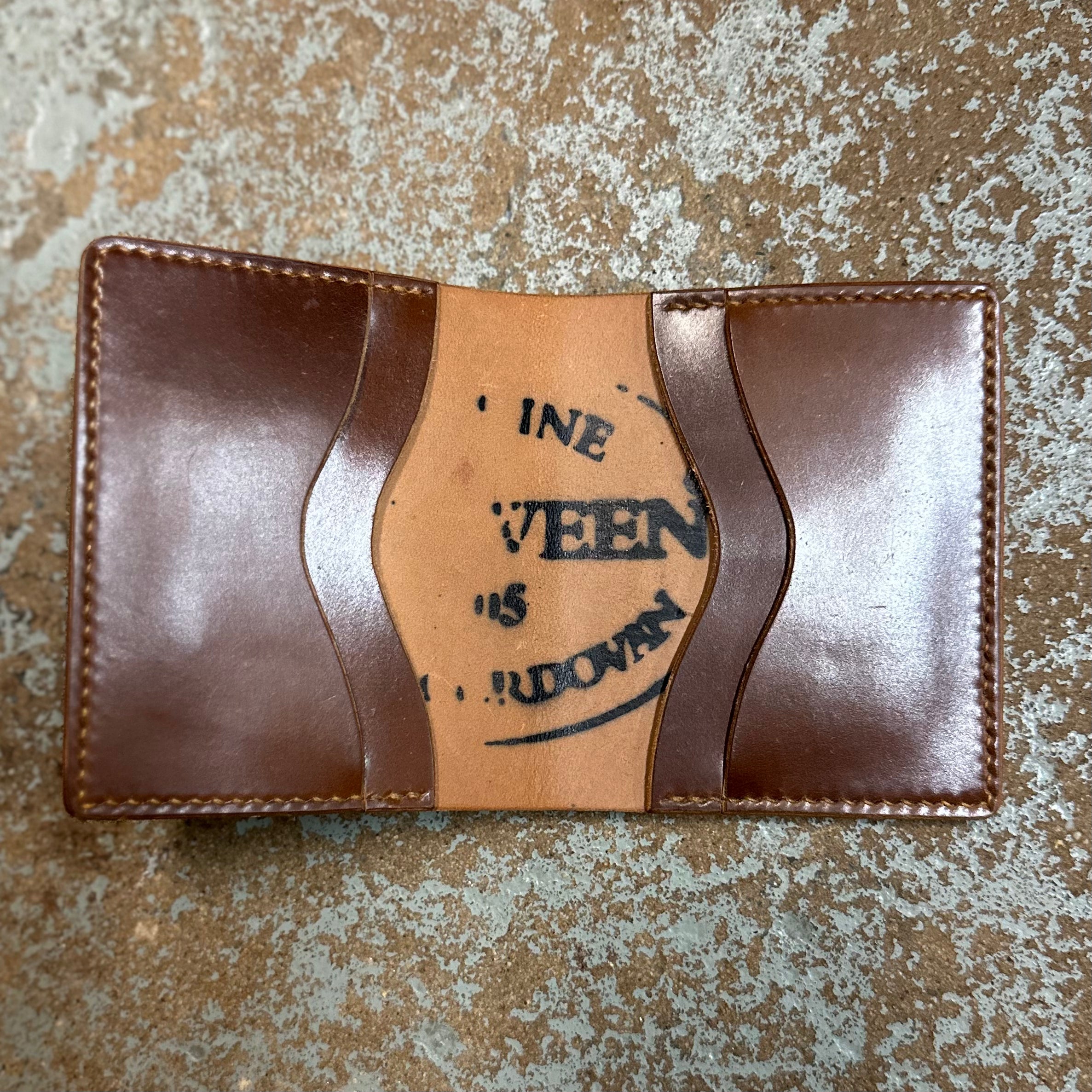  Herb Bi-Fold Wallet in Shell Cordovan、mySite、preschool7hills