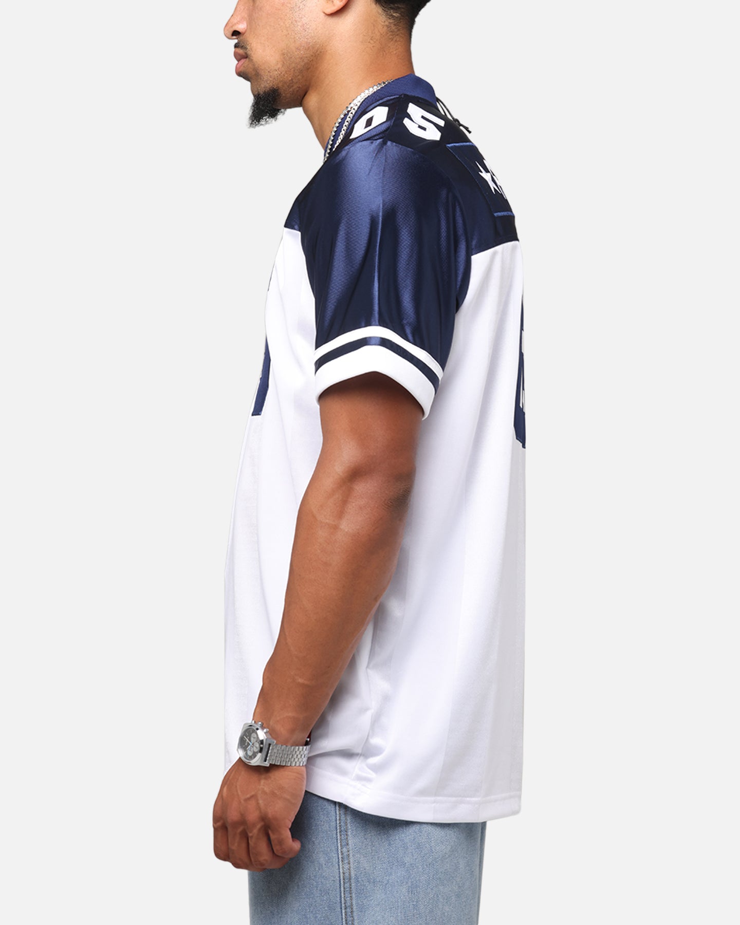 Fubu Football Jersey White/Navy、mySite、zt4zffjzw