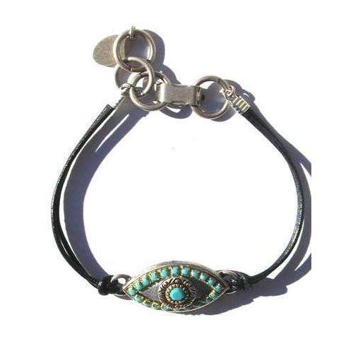 Michal Golan Blue Stone Evil Eye Bracelet、mySite、topwebapps