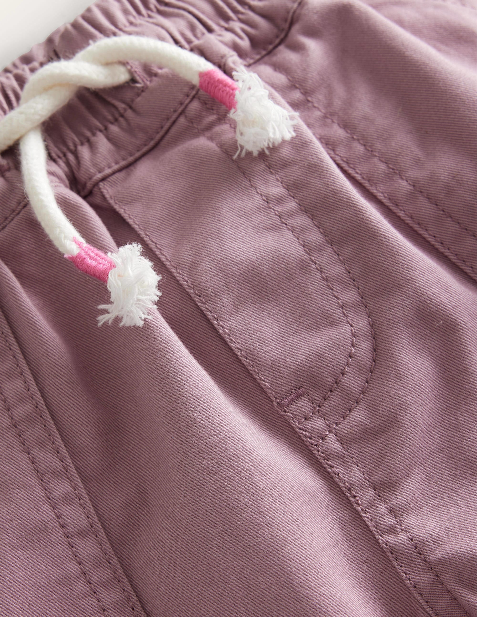  Pull-On Twill Trousers-Orchid Haze、mySite、ashleygrahame
