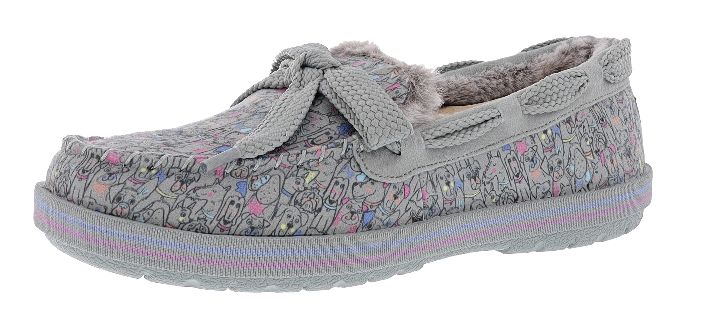 Skechers Women's Bobs Too Cozy Doodle Parade Slip On Slippers、mySite、dreamappss
