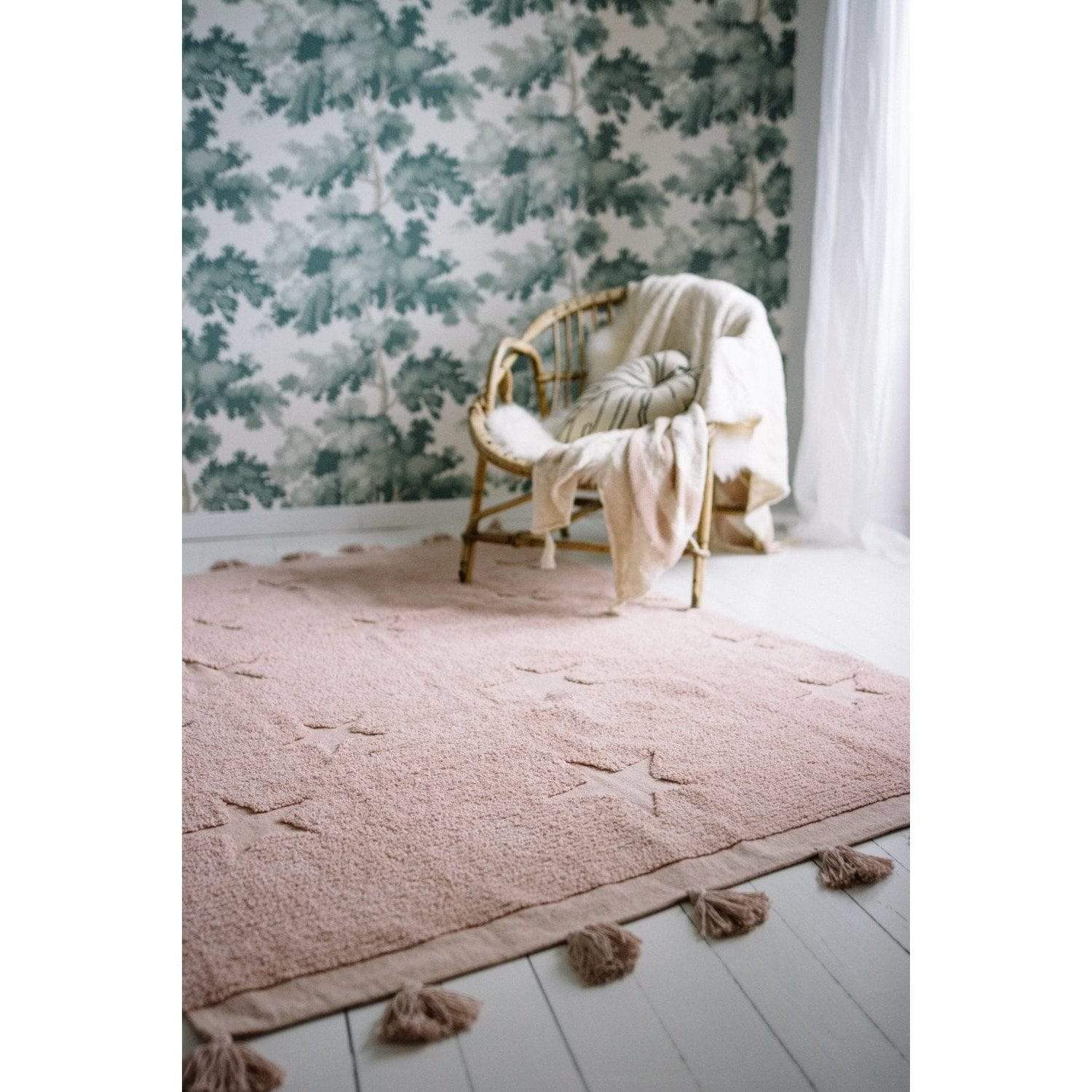 Hippy Stars Vintage Nude Machine Washable Area Rug、mySite、gigharbornorthrealestate