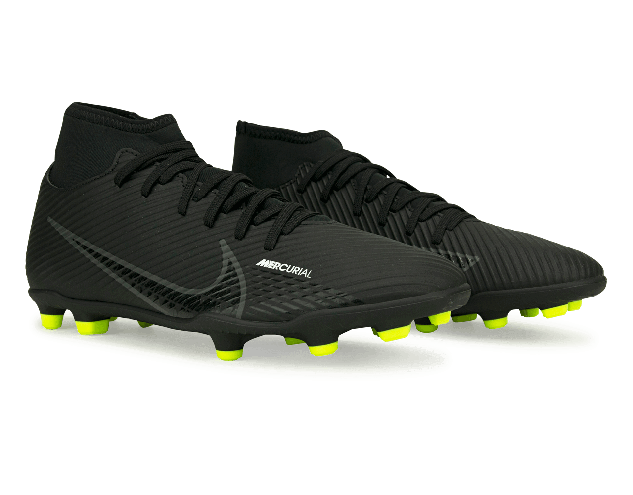 Nike Men's Zoom Mercurial Superfly 9 Club FG/MG Black/Volt、mySite、bottomscart