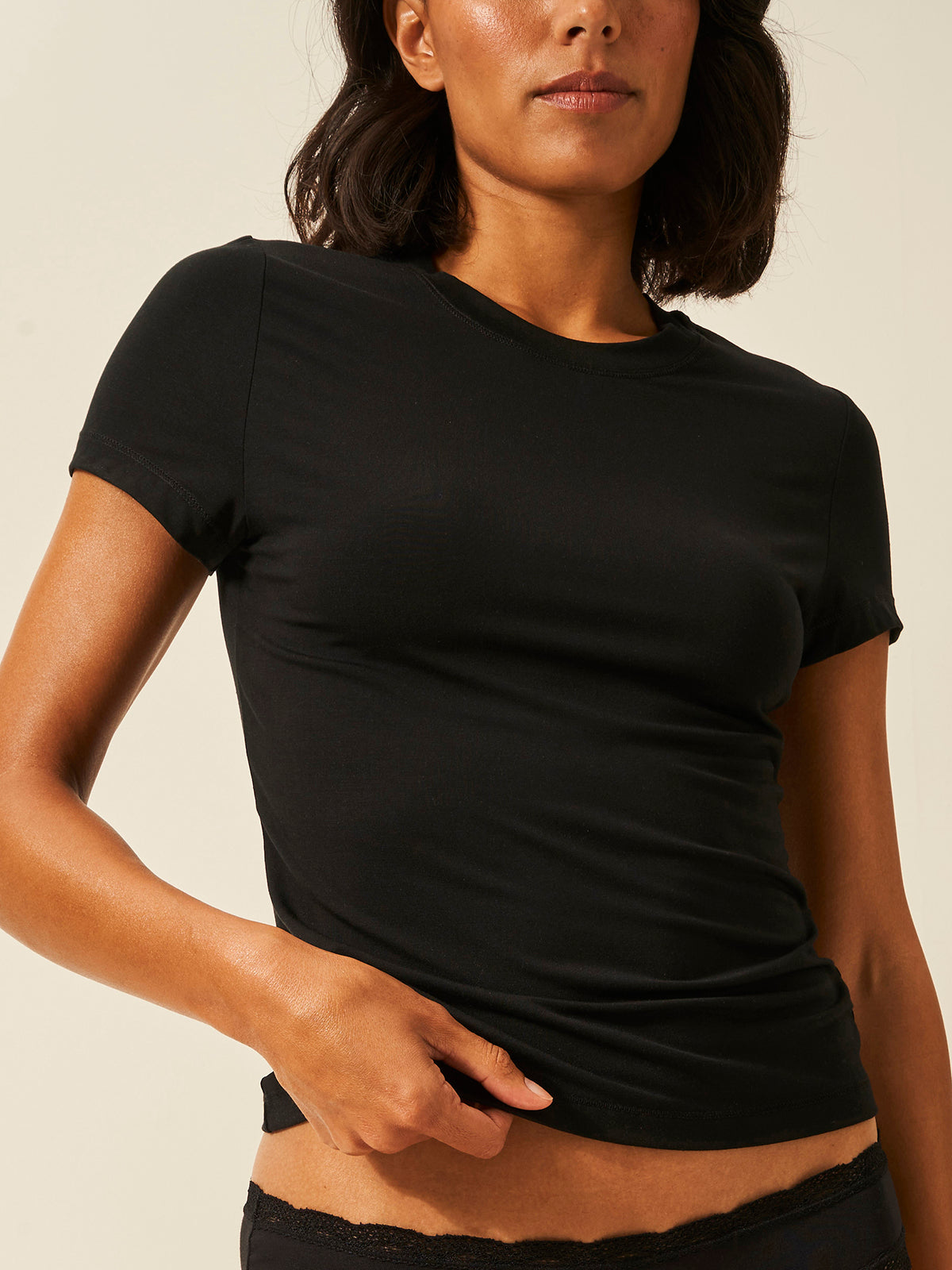 Short Sleeve Top - Black、mySite、bengalsvssteelers