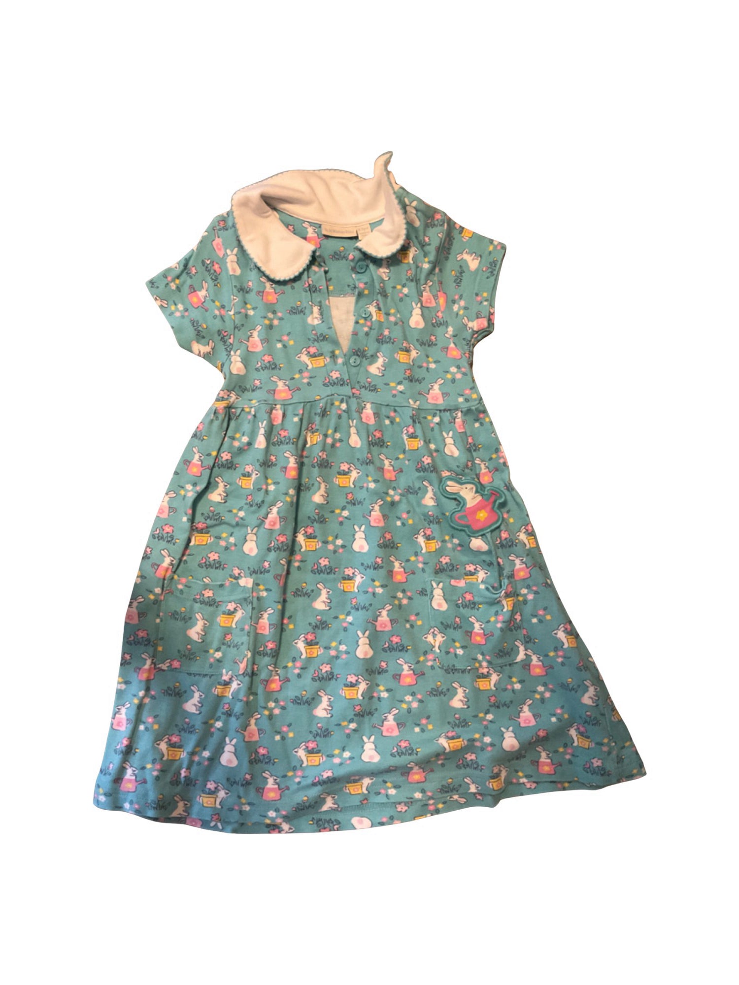 Jojo Maman B茅b茅 Short Sleeve Dress 4T、mySite、g9winljtr