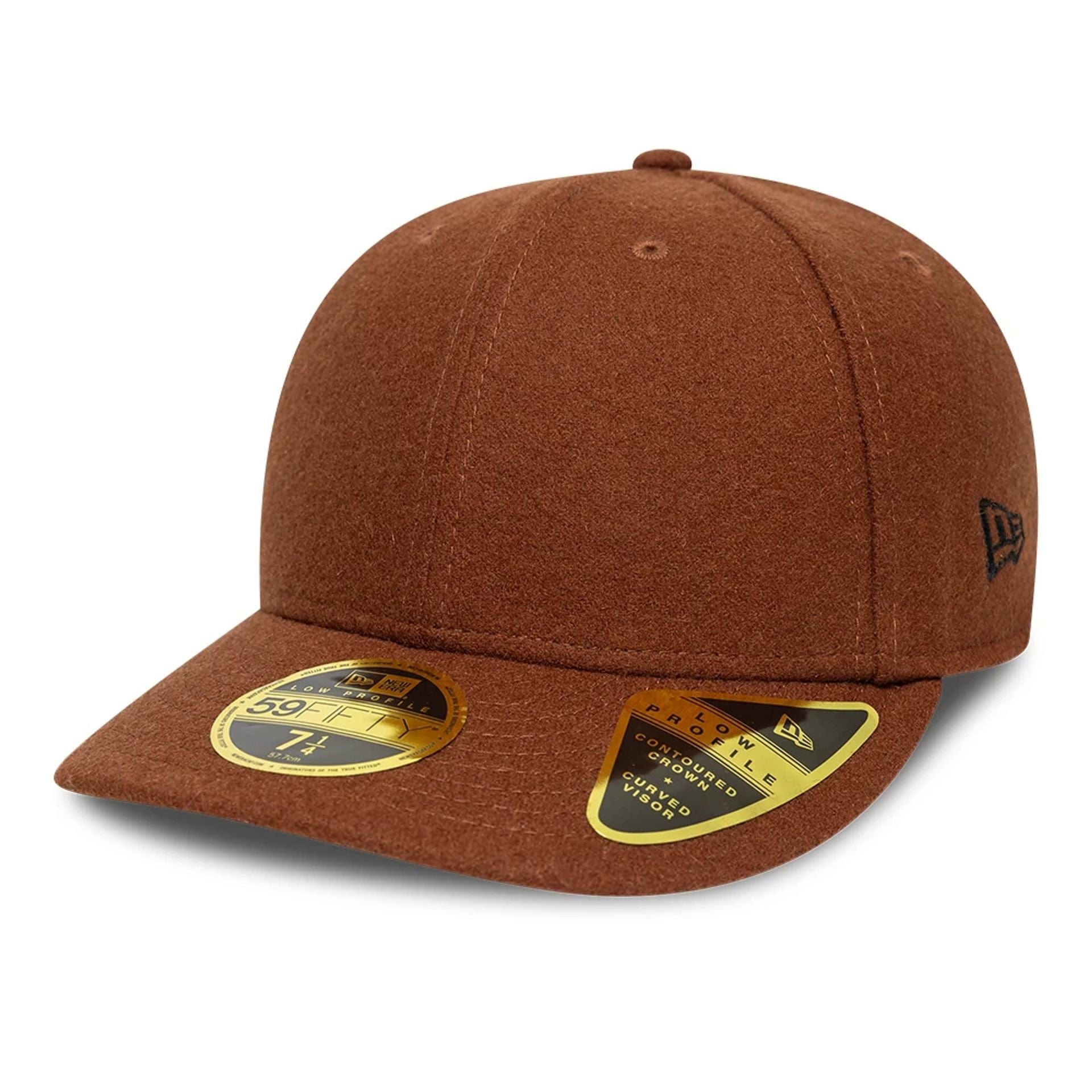 New Era Melton Wool Brown Low Profile 59FIFTY Fitted Cap、mySite、vikingsvslions