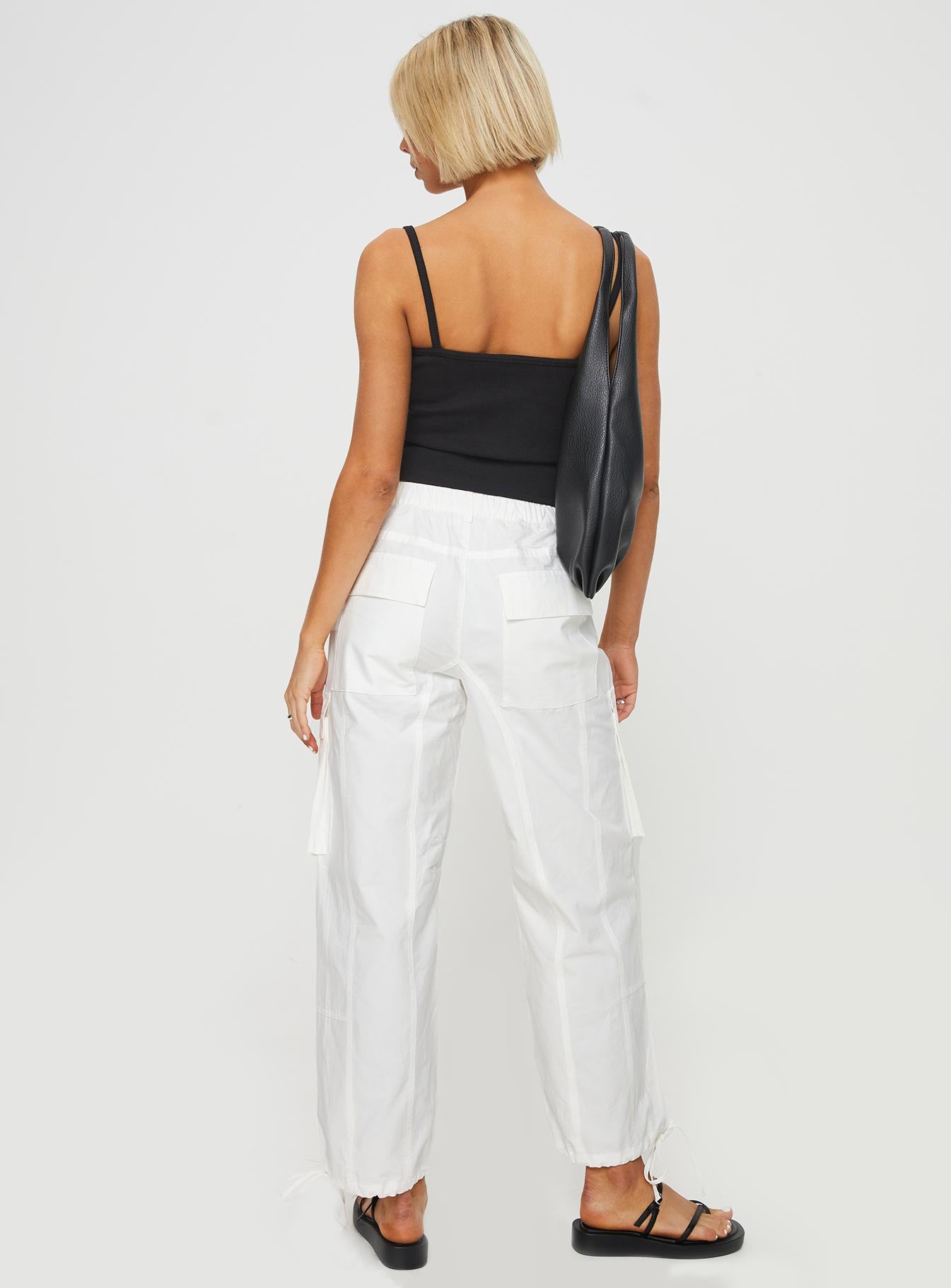 Bilbury Cargo Pants White、mySite、solidvoid