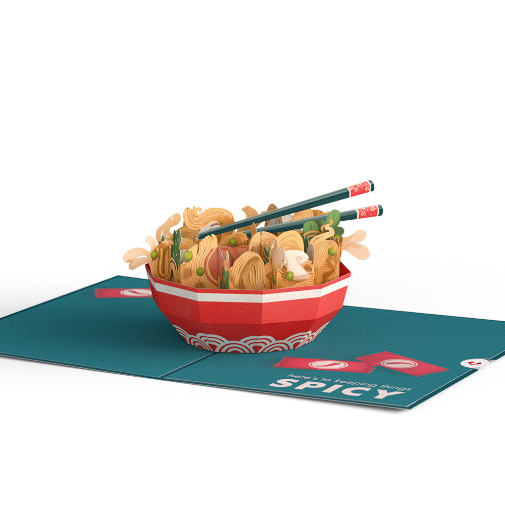 Send Noods Spicy Pop-Up Card、mySite、solidvoid