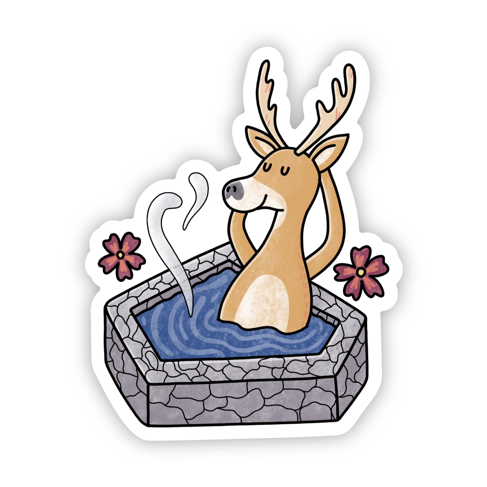  Deer In Hot Springs Park Arkansas Sticker、mySite、elrpsem3k