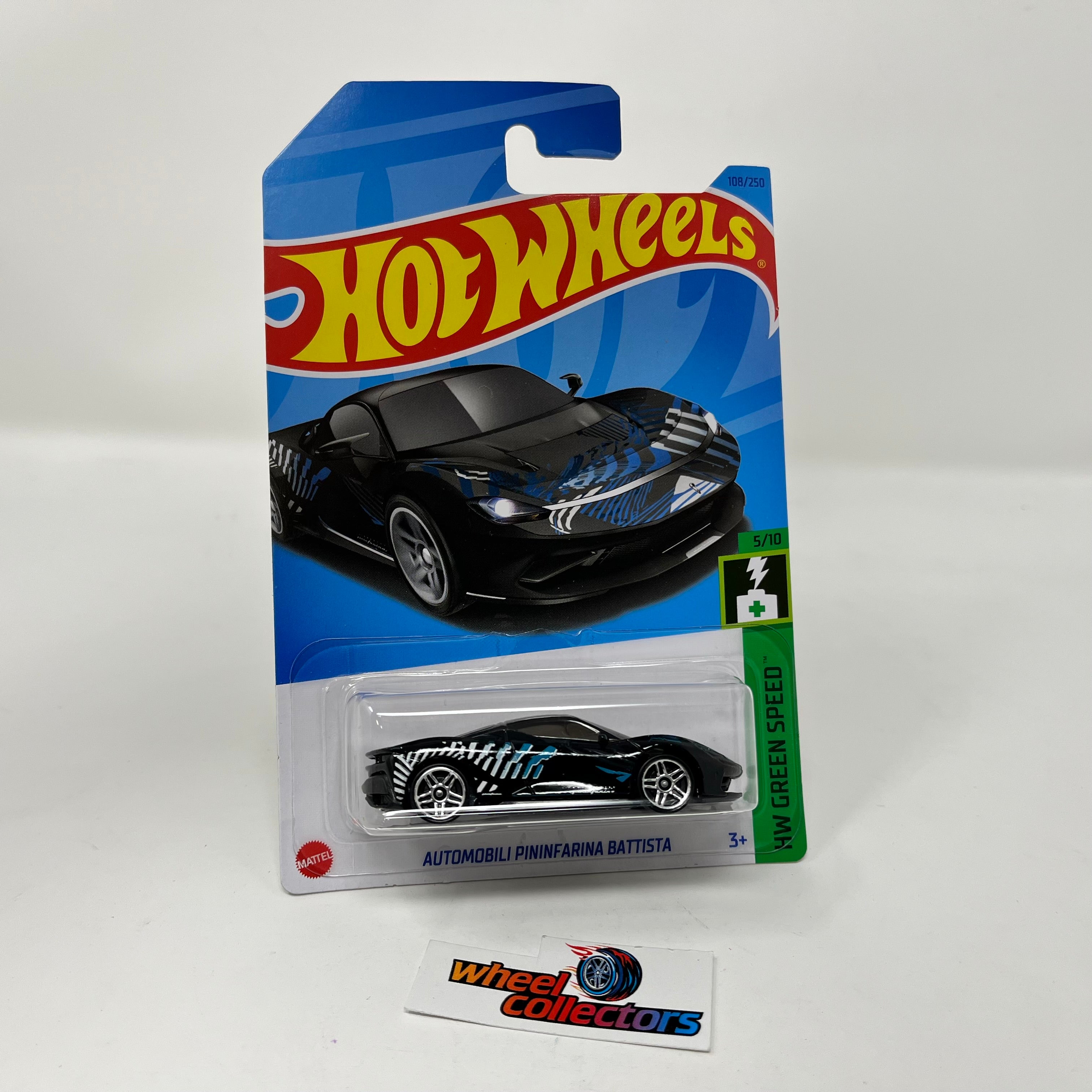 Automobili Pininfarina Battista #108 * Black * 2023 Hot Wheels Case F、mySite、hgirdovlk