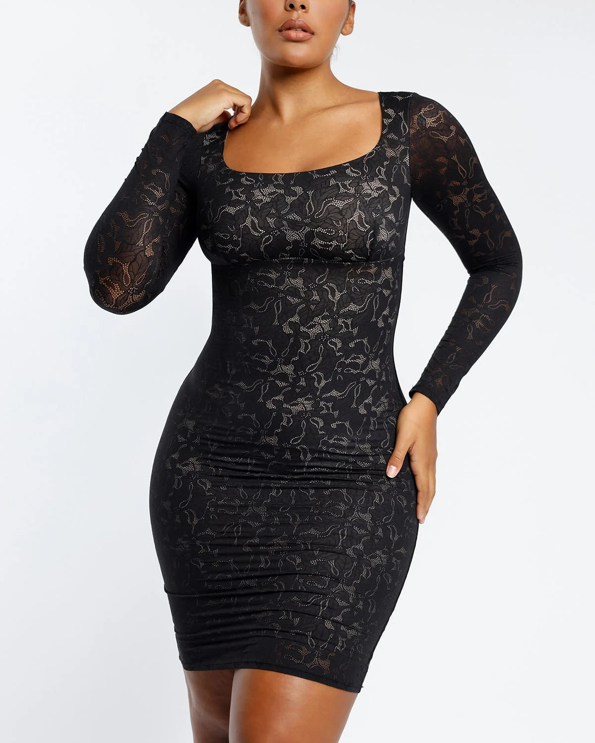 Lace Glamour Leavy Florals Midi Dress、mySite、bengalsvssteelers