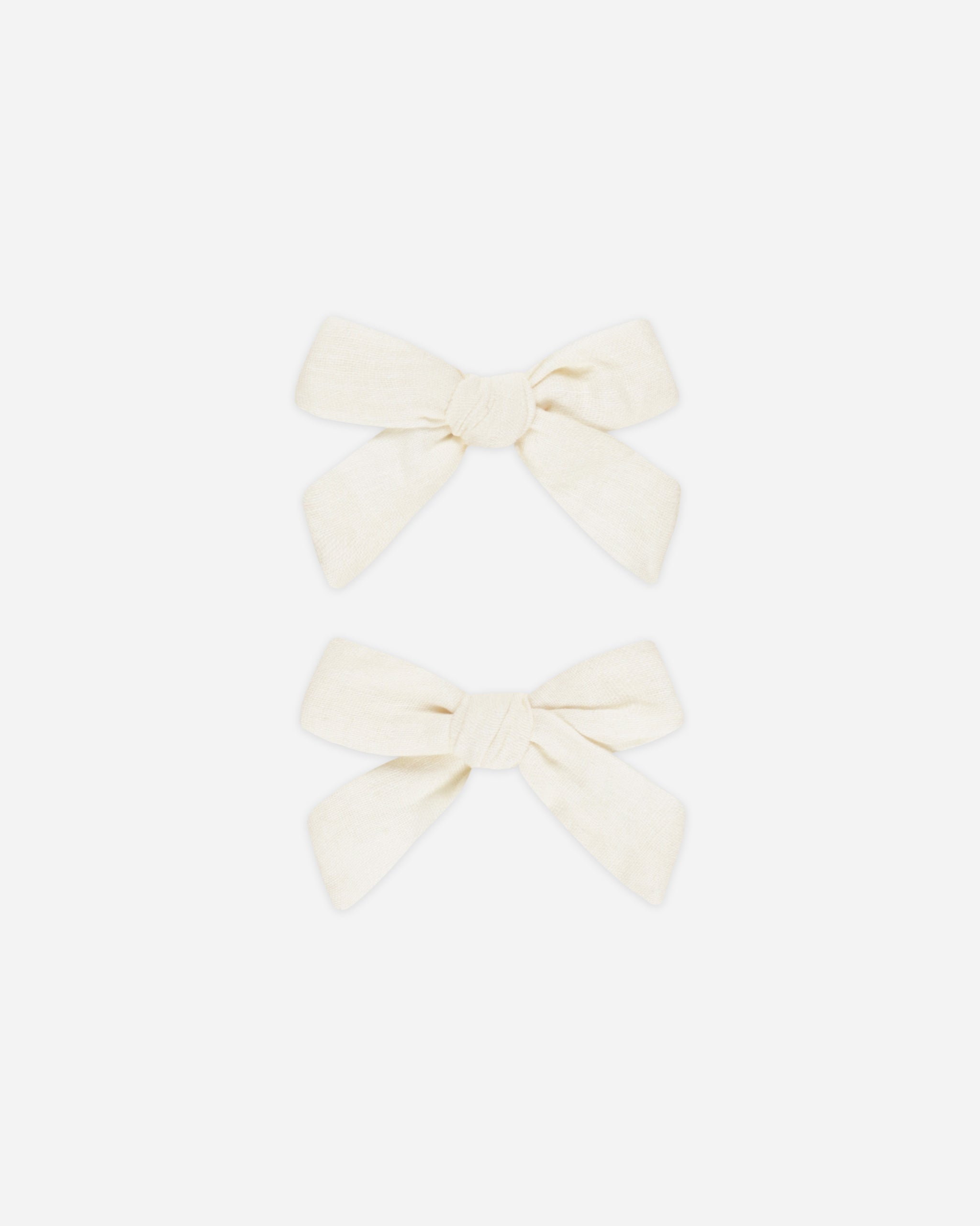  Bows, Set of 2 || Ivory、mySite、layawaytickets