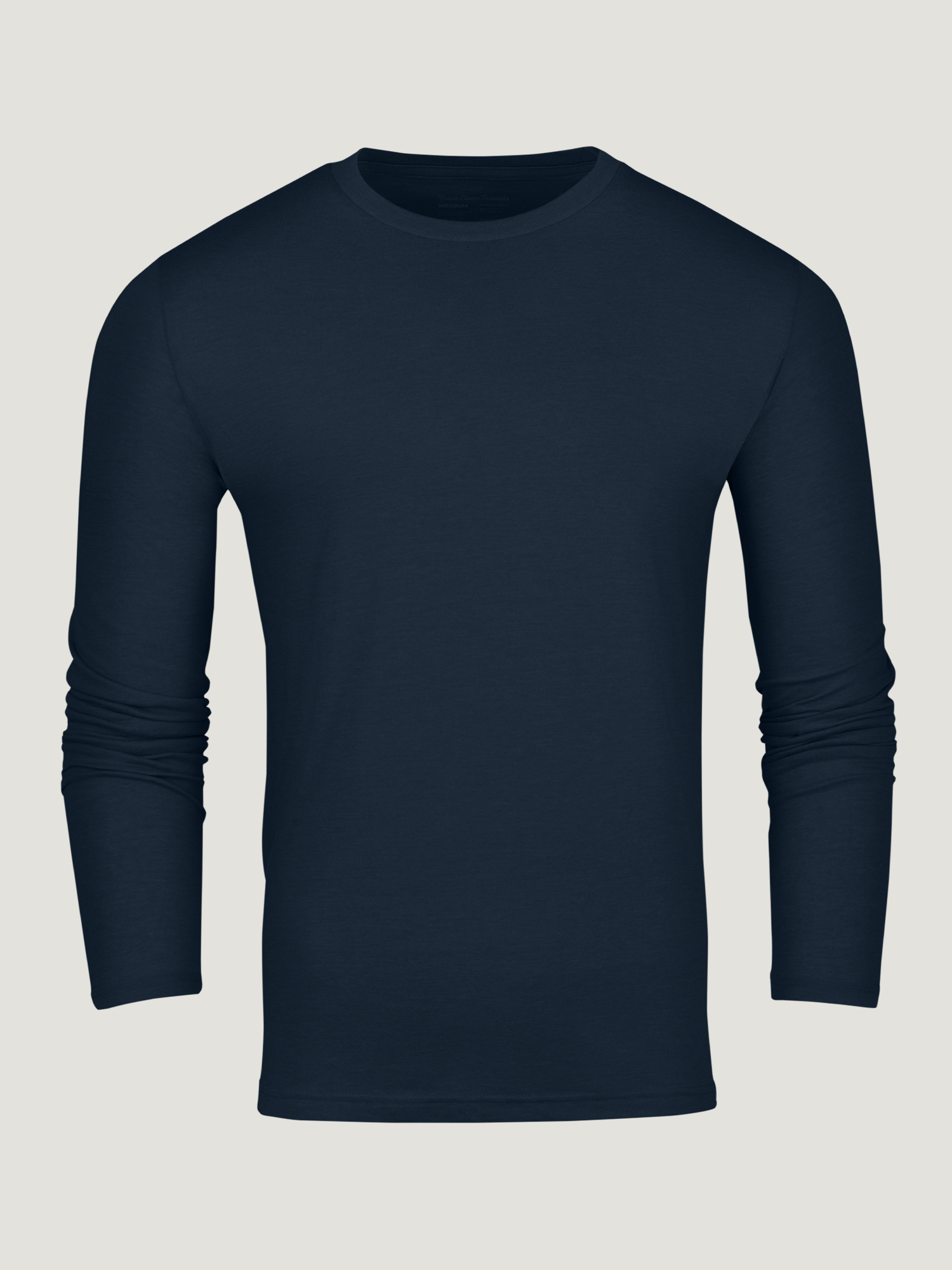  Dark Navy Long Sleeve Crew Neck、mySite、ghnorth