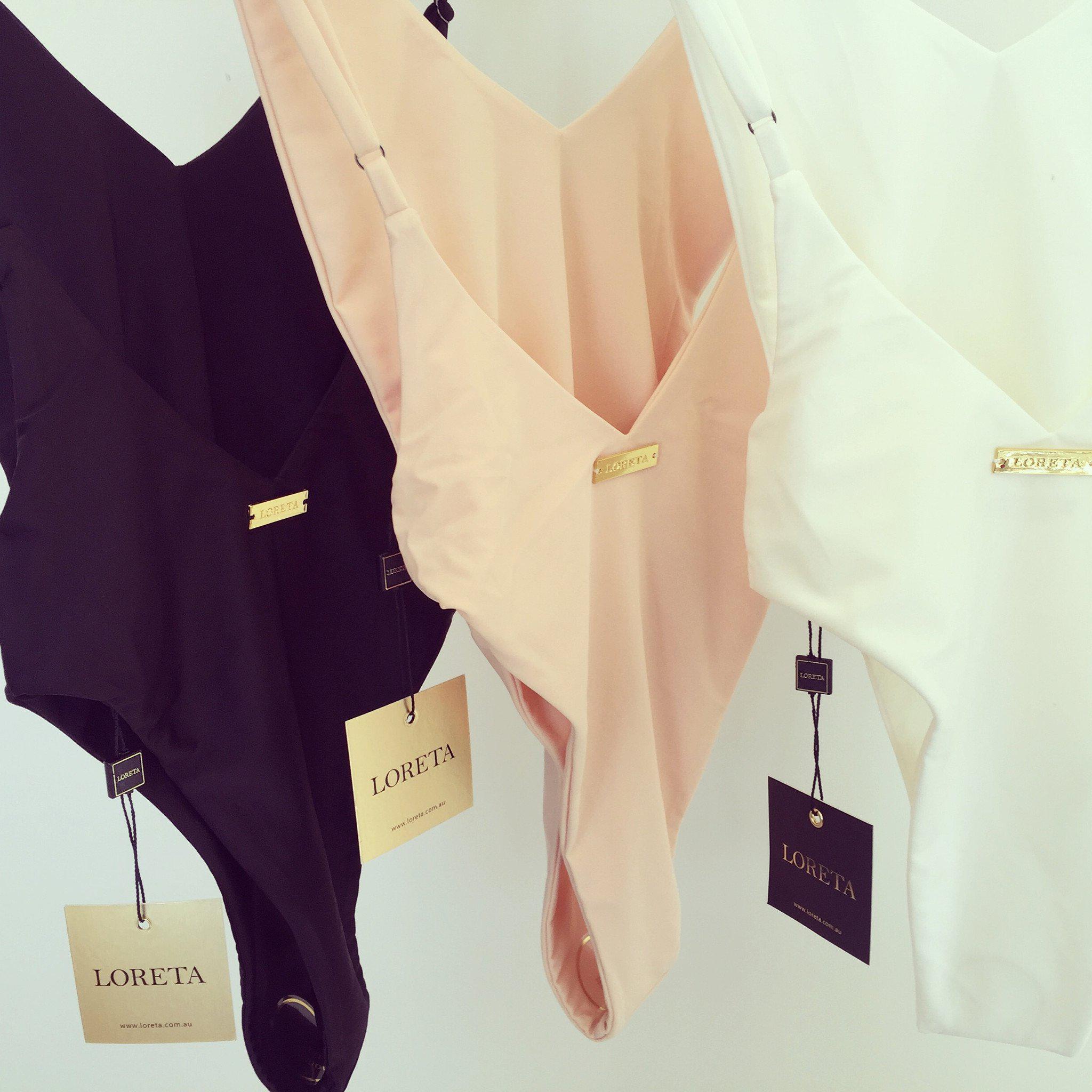  Set Of 3: Black | White | Nude Swimsuits、mySite、merchandisen